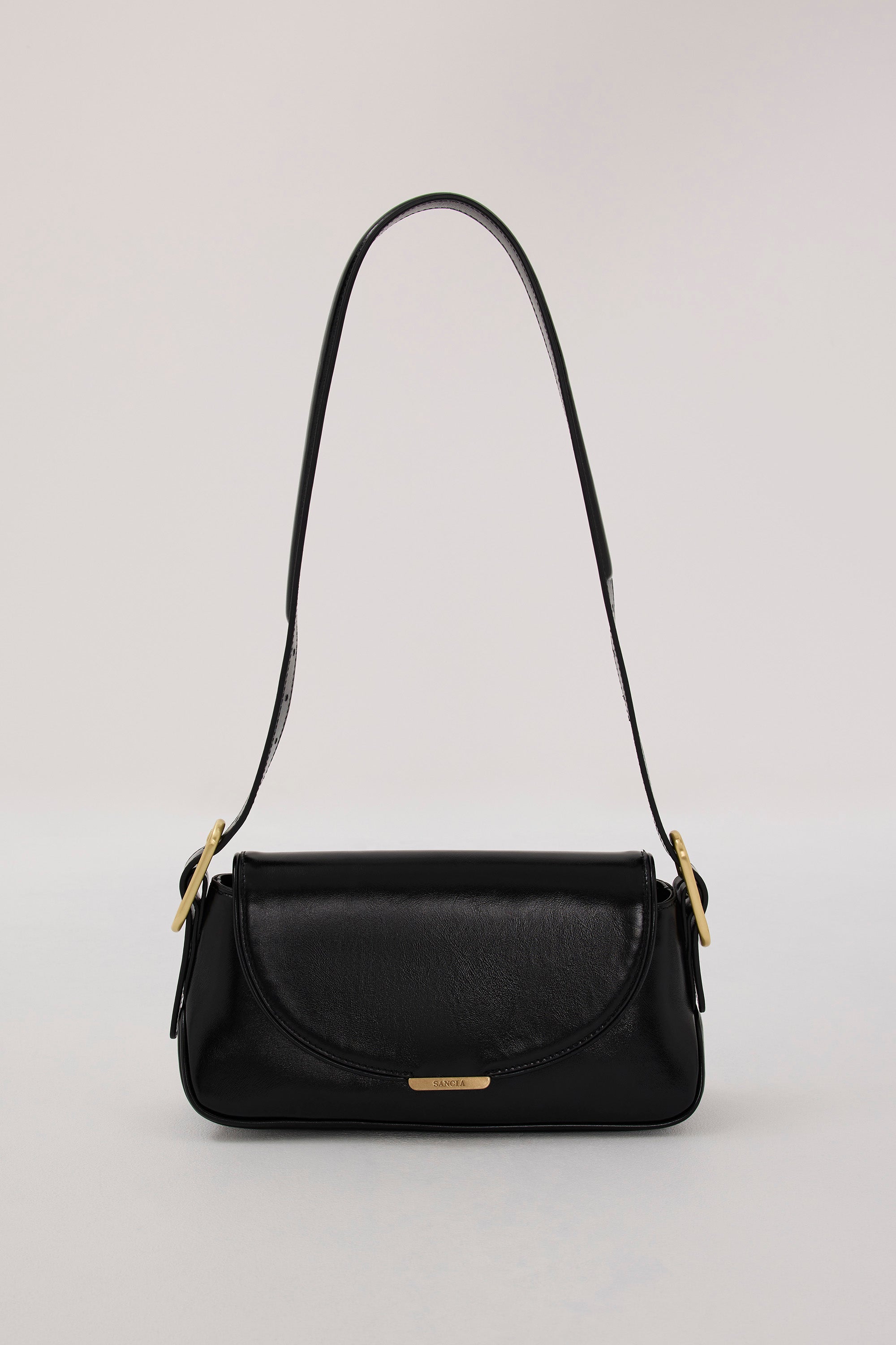 SANCIA THE BLACK PAMELA BAG