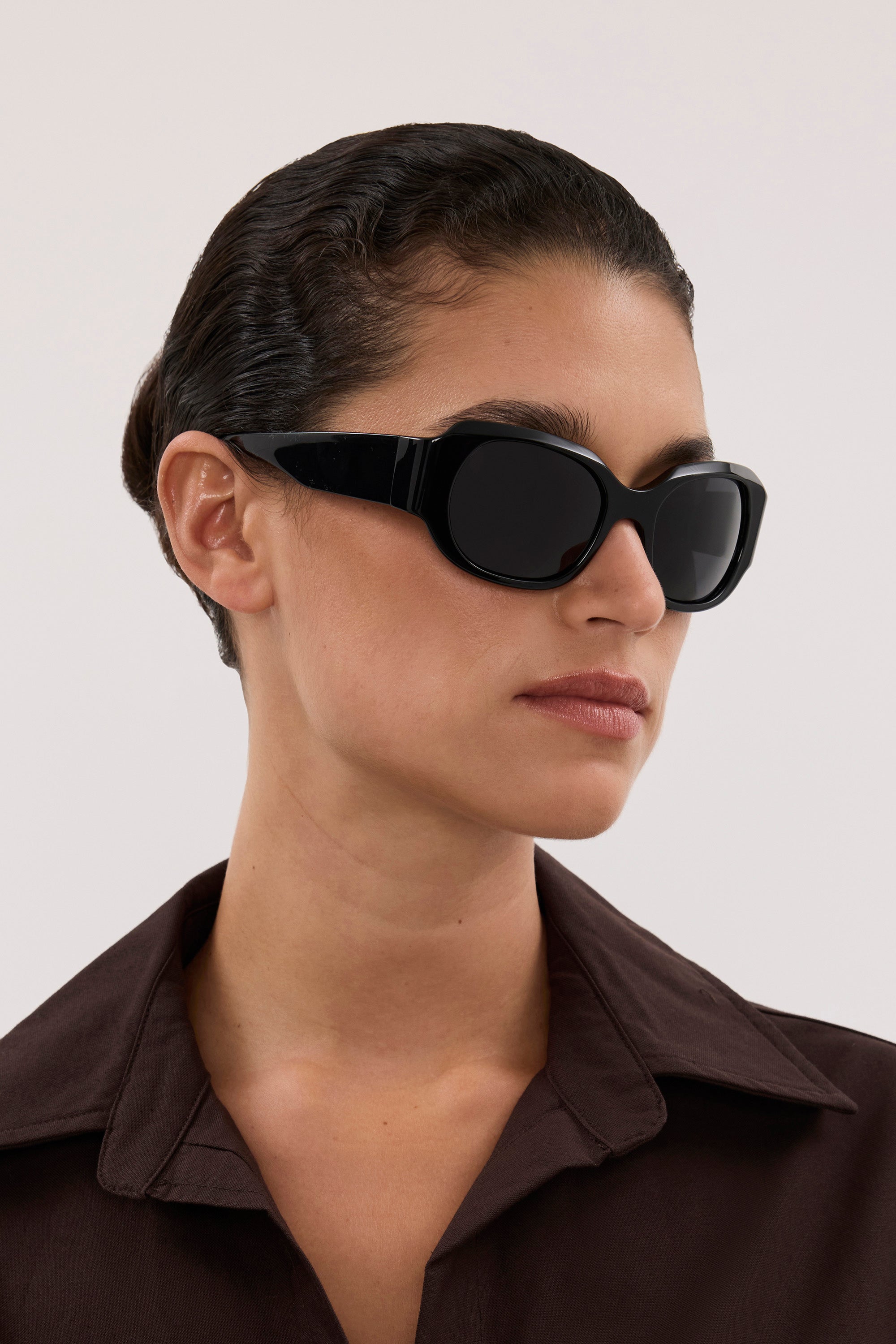 SHEVOKE BLACK JEN 001 SUNGLASSES