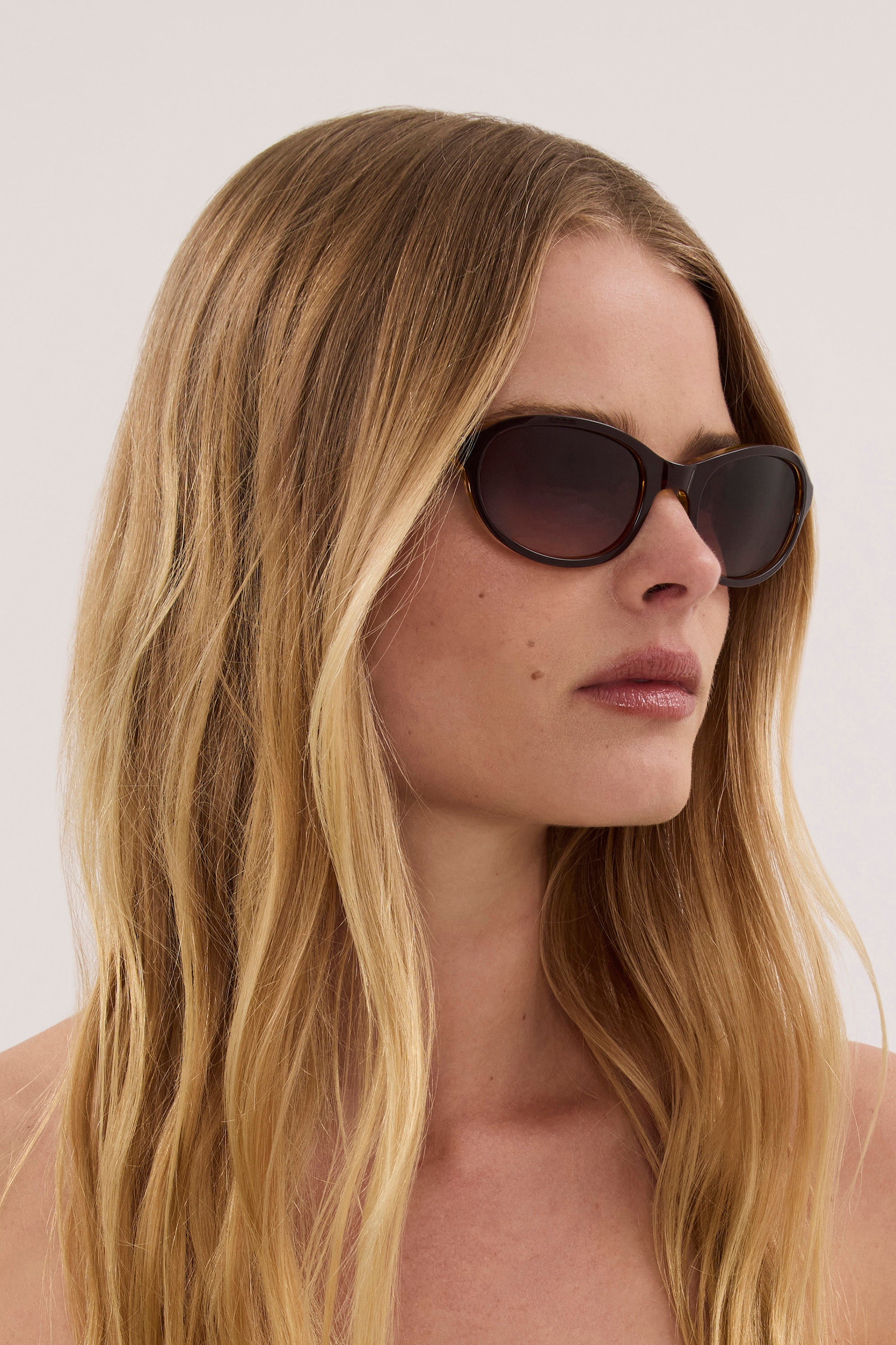 SHEVOKE BROWN KEBE SUNGLASSES
