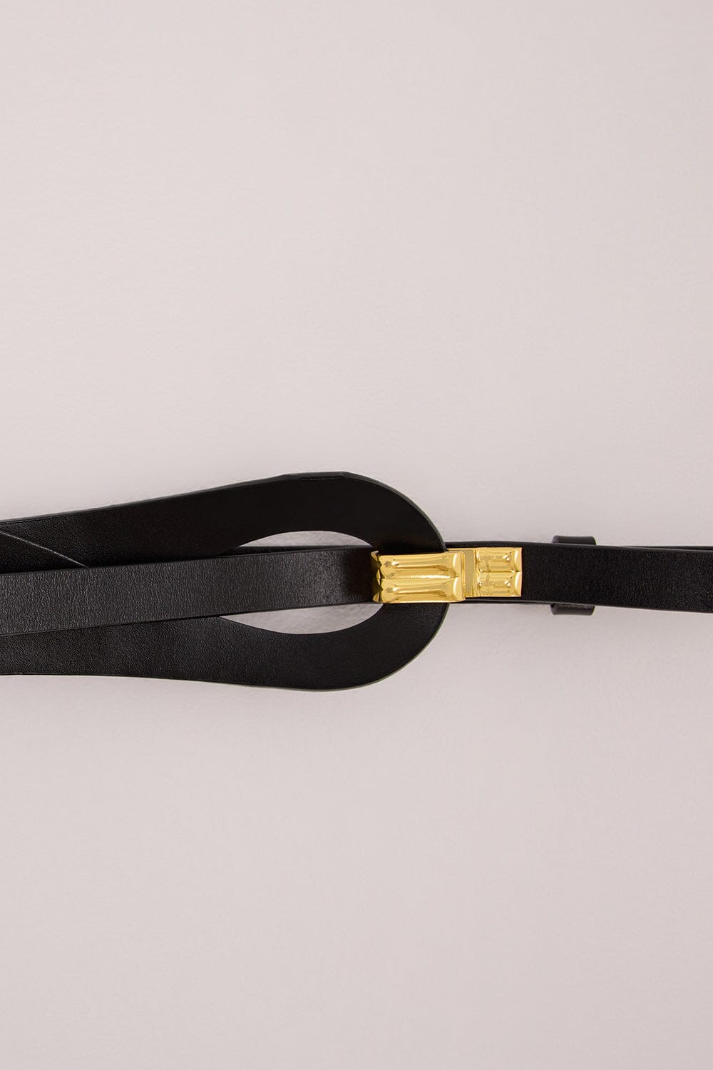 NOAH THE LABEL BLACK LOOP STREET STYLE BELT Accessories NOAH THE LABEL 