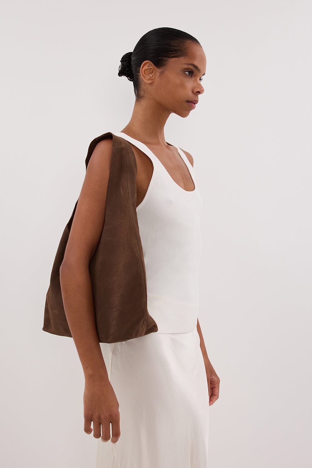 THE BALI TAILOR CLOVER MINI COCOA Accessories THE BALI TAILOR 