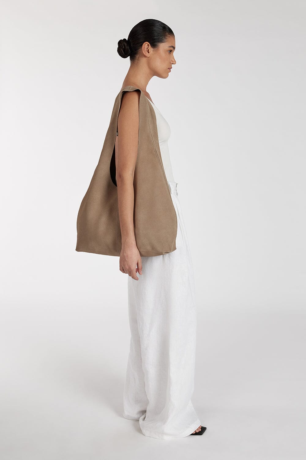THE BALI TAILOR CLOVER BAG STONE Accessories DISSH Boutiques 