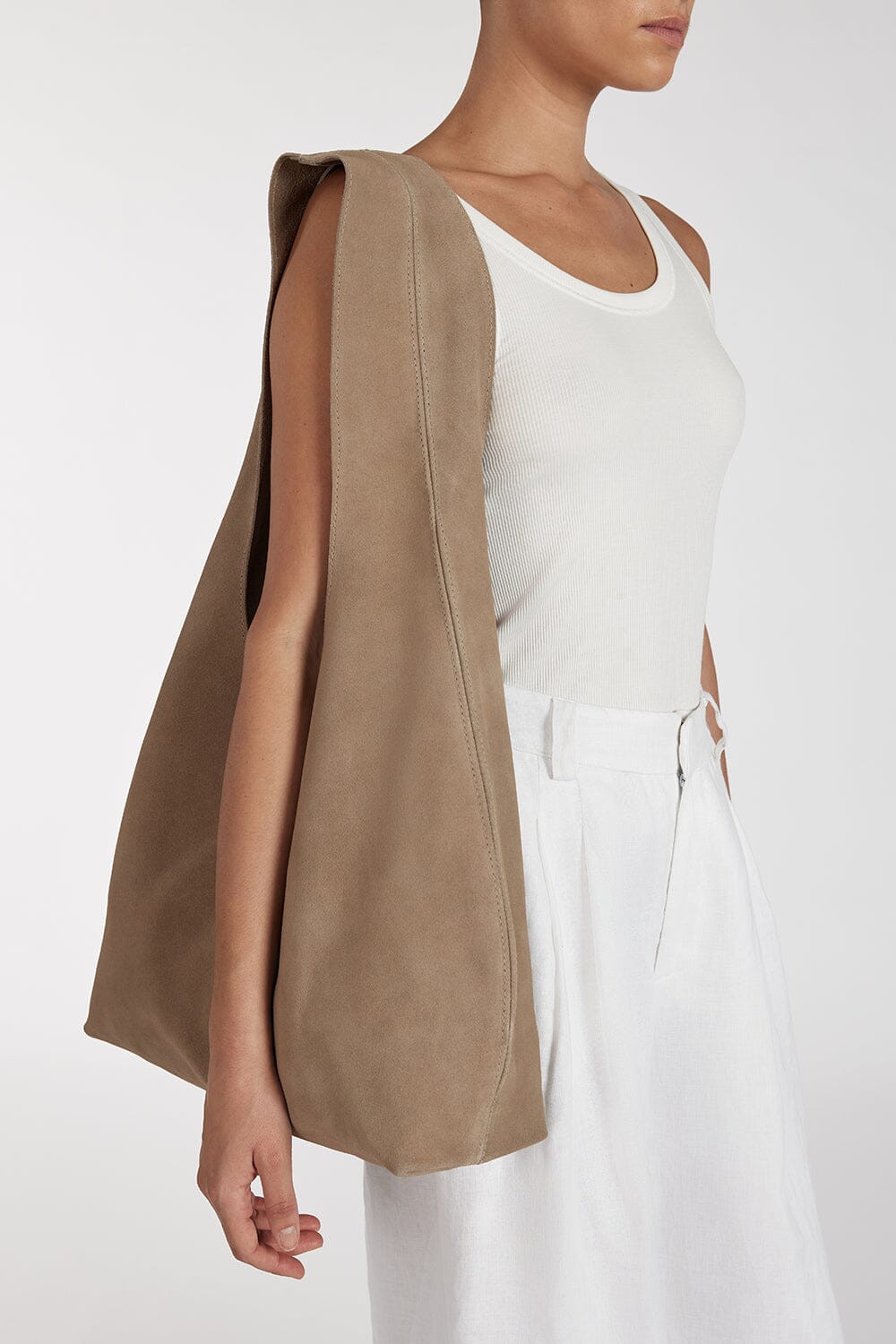 THE BALI TAILOR CLOVER BAG STONE Accessories DISSH Boutiques 