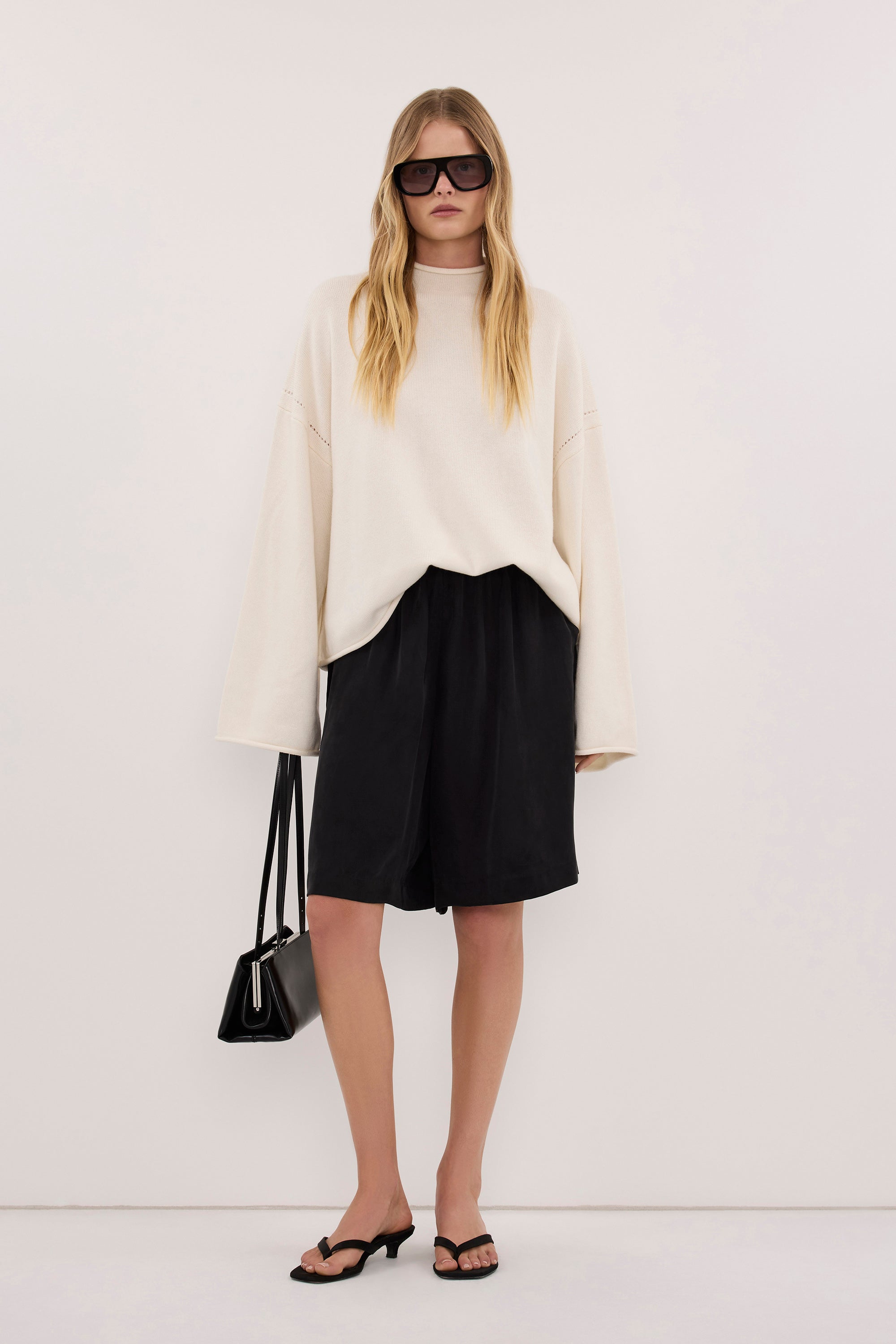 TARIAN OFF WHITE KNIT JUMPER