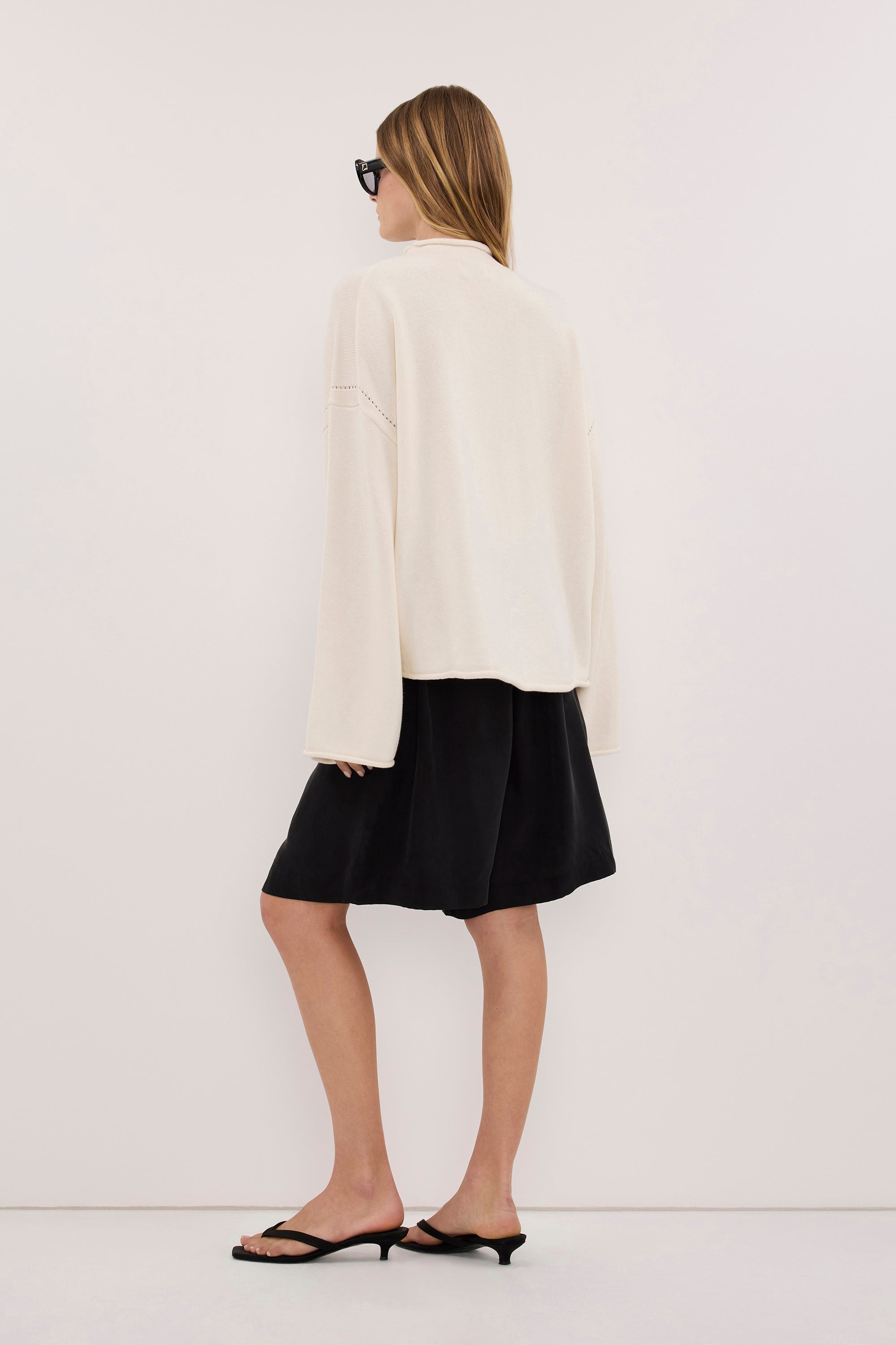 TARIAN OFF WHITE KNIT JUMPER
