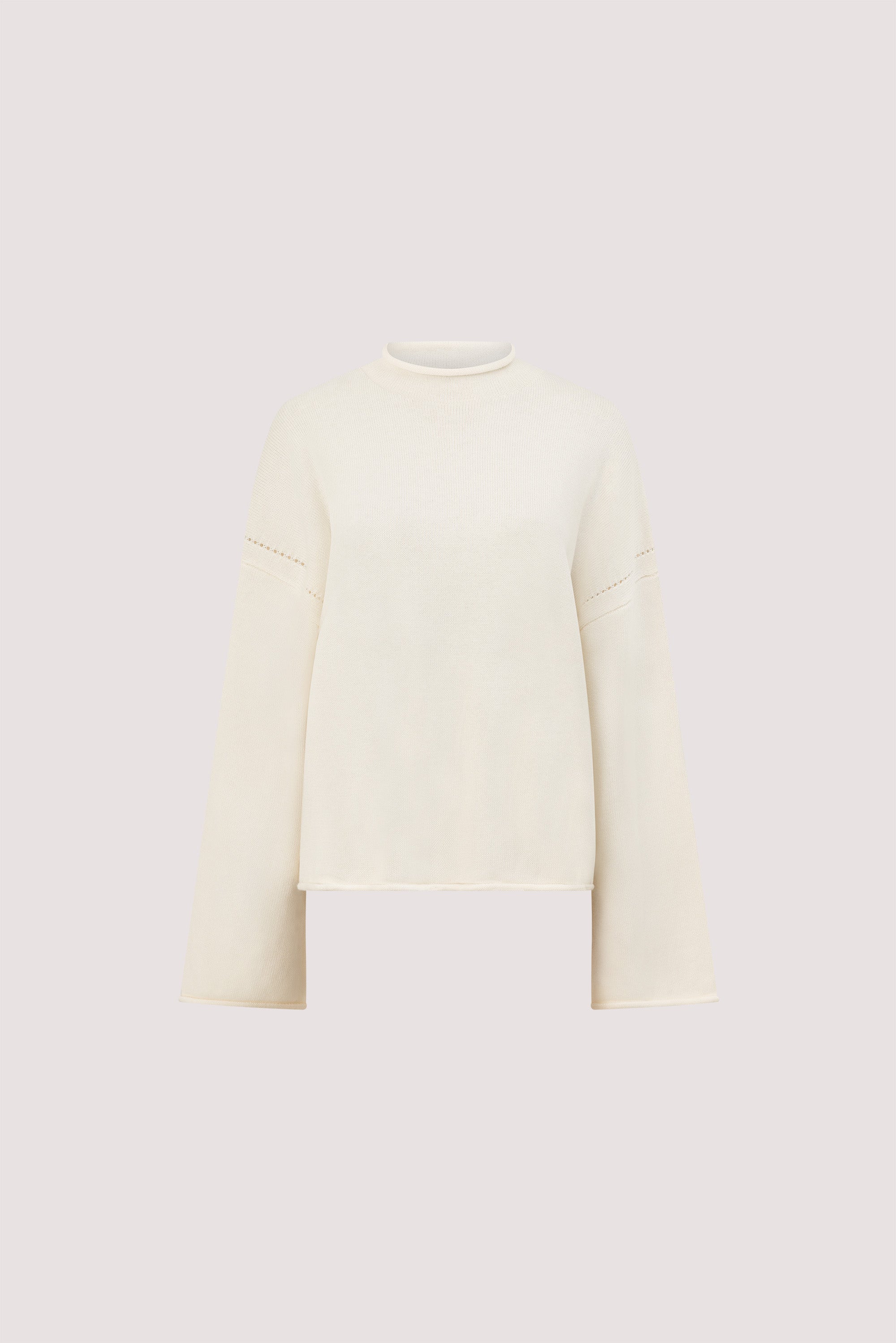 TARIAN OFF WHITE KNIT JUMPER
