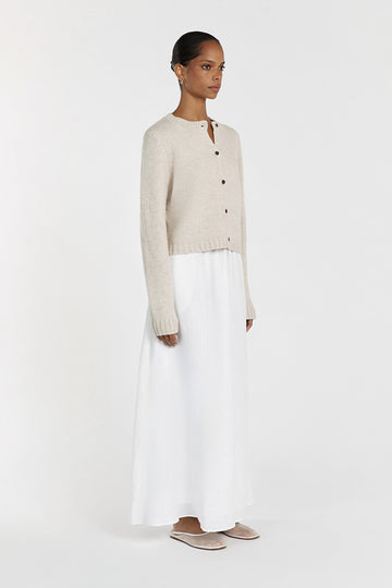 FOSTER CHALK KNIT CARDIGAN