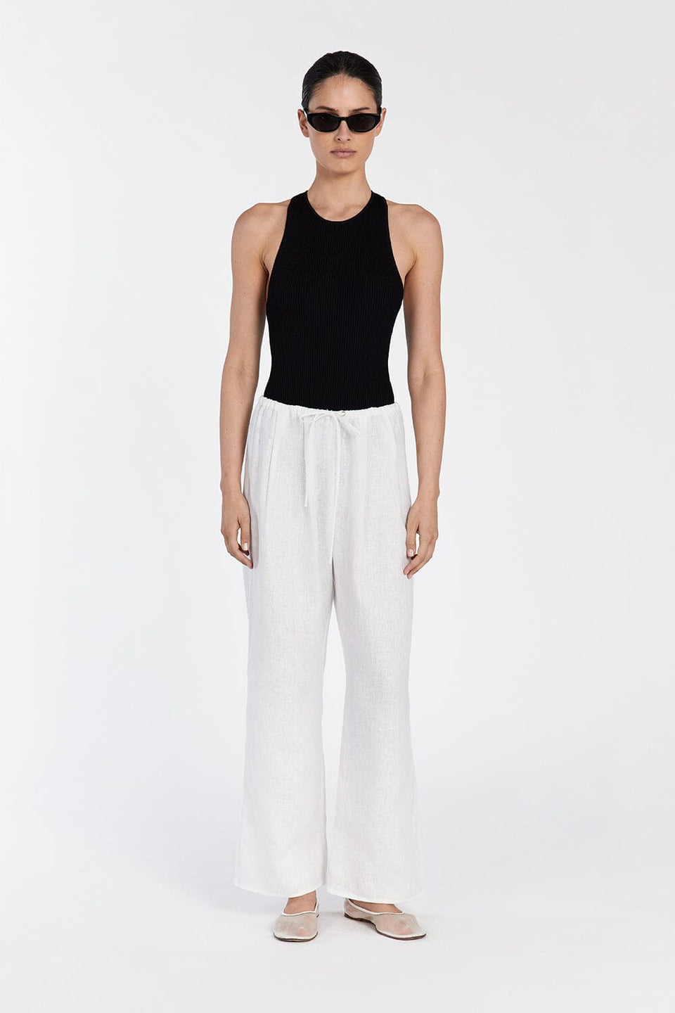 MARTHA BLACK RACER BODYSUIT Clothing DISSH Boutiques XL BLACK 