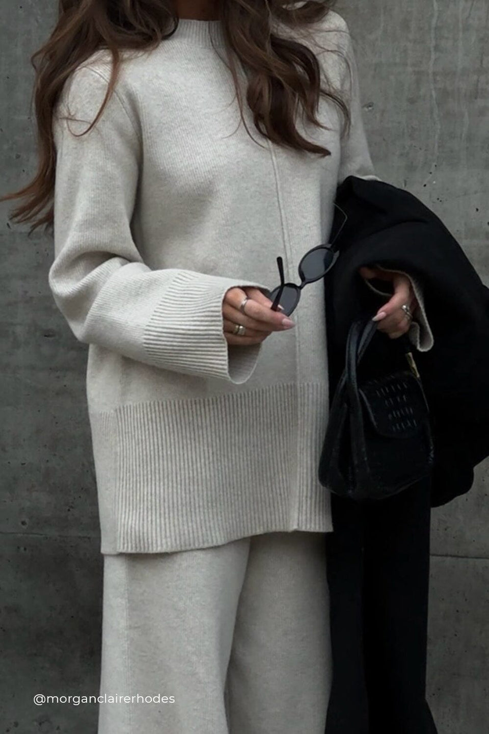 CLEMENCE OAT MARLE KNIT JUMPER Clothing DISSH Boutiques 