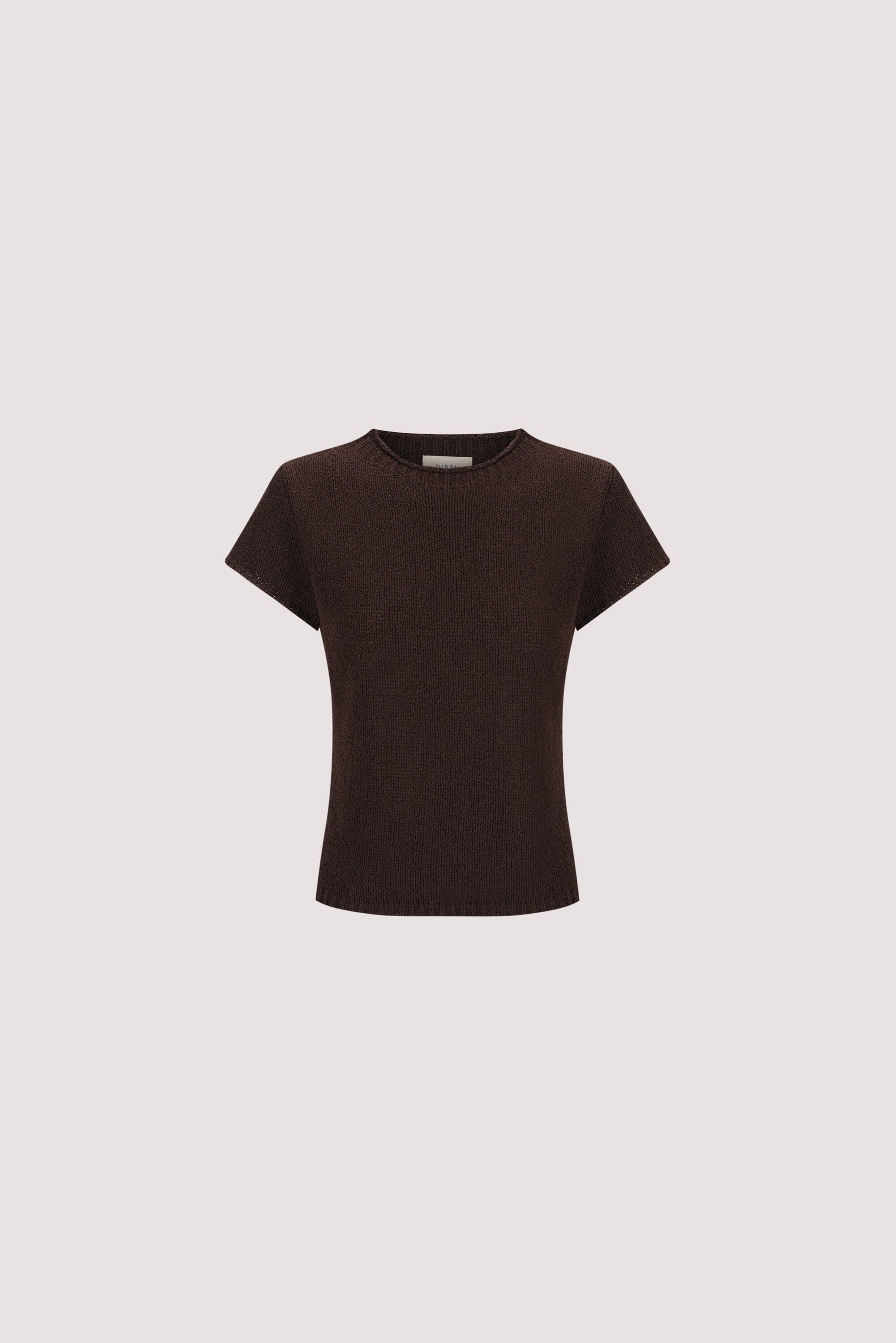 LEO CHOC KNIT TOP