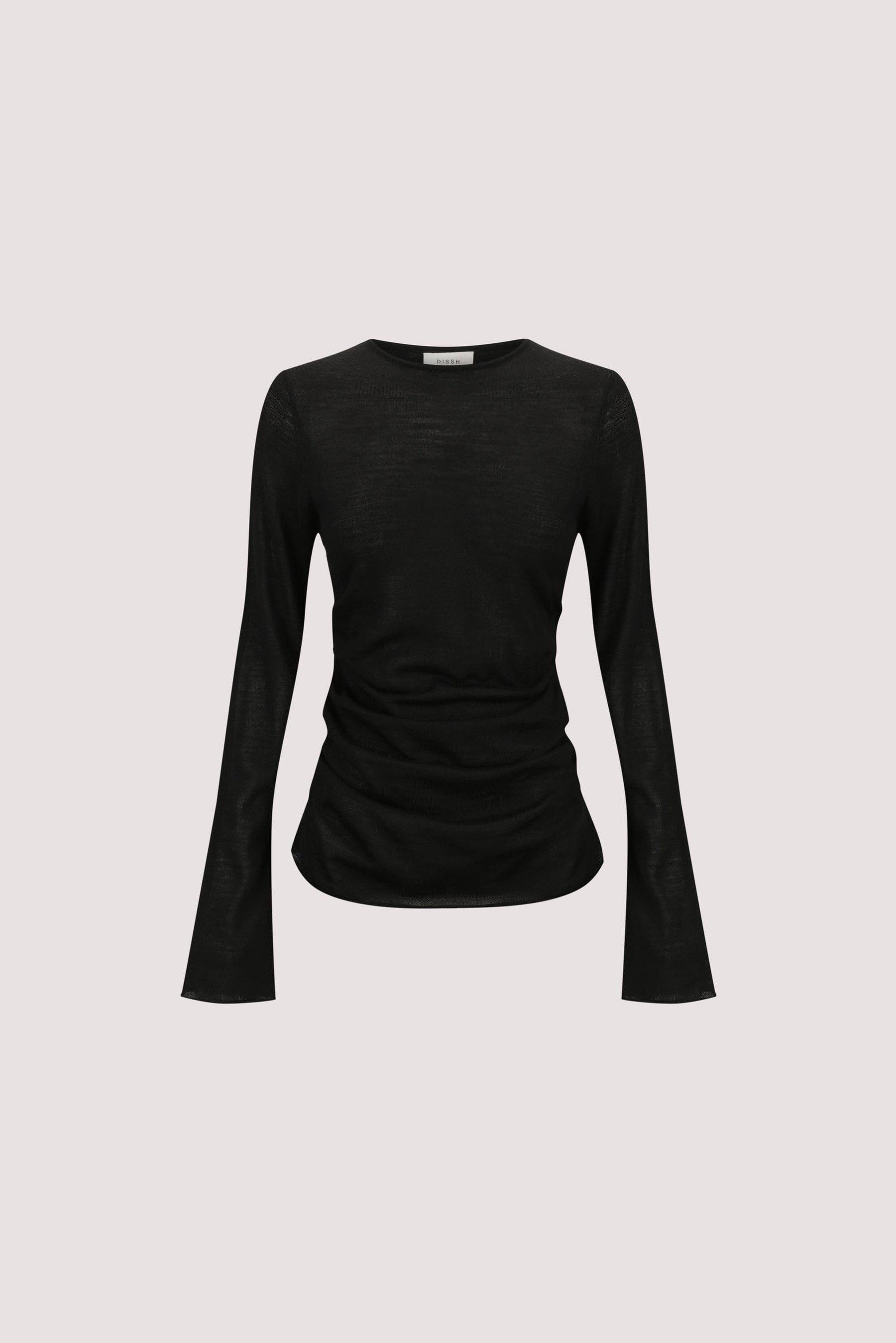 NICO BLACK MERINO KNIT TOP Clothing DISSH Boutiques 