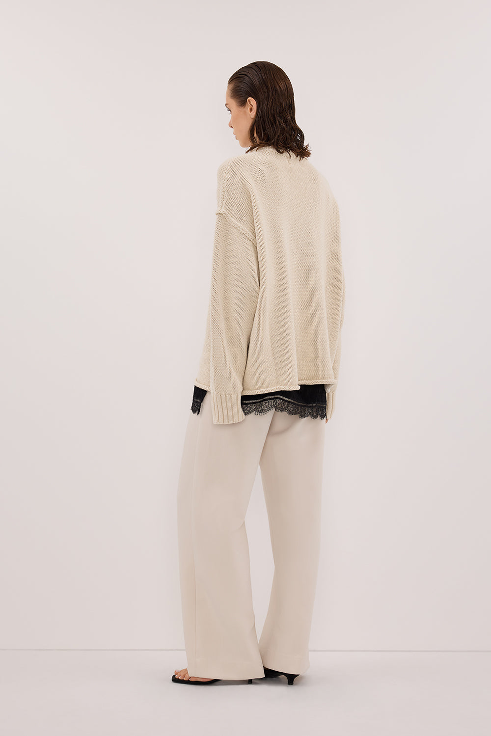 ROY PLASTER LONGLINE KNIT JUMPER Clothing DISSH Boutiques 
