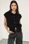 KATE BLACK KNIT VEST