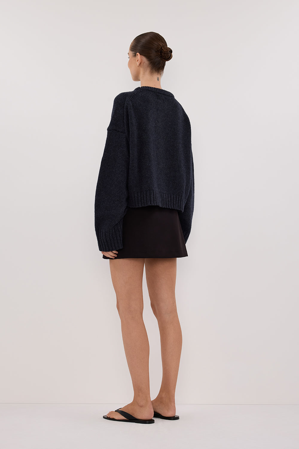 AMY INK CREW NECK COTTON JUMPER Clothing DISSH Boutiques 