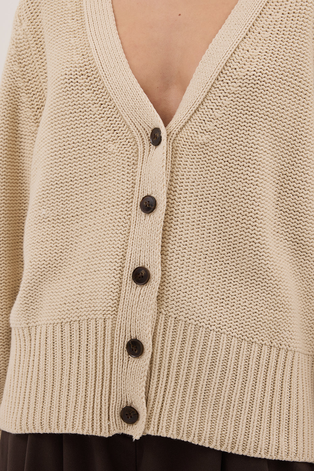HUGO CLAY KNIT CARDIGAN Clothing DISSH Boutiques 