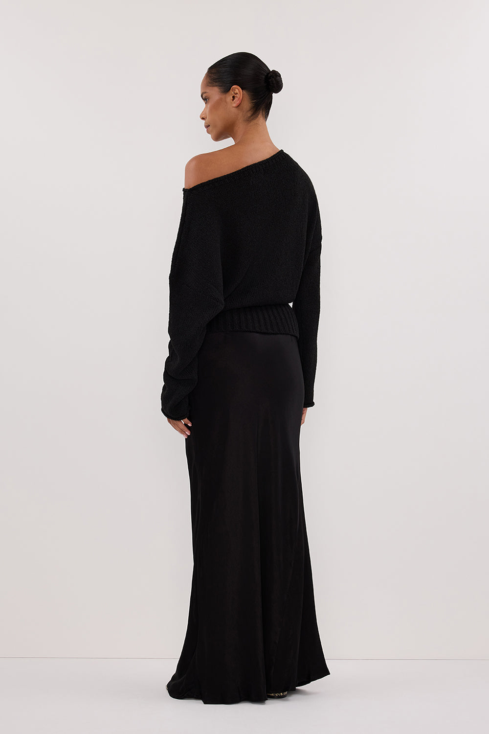 JULES BLACK LONG SLEEVE KNIT TOP ? Clothing DISSH Boutiques 