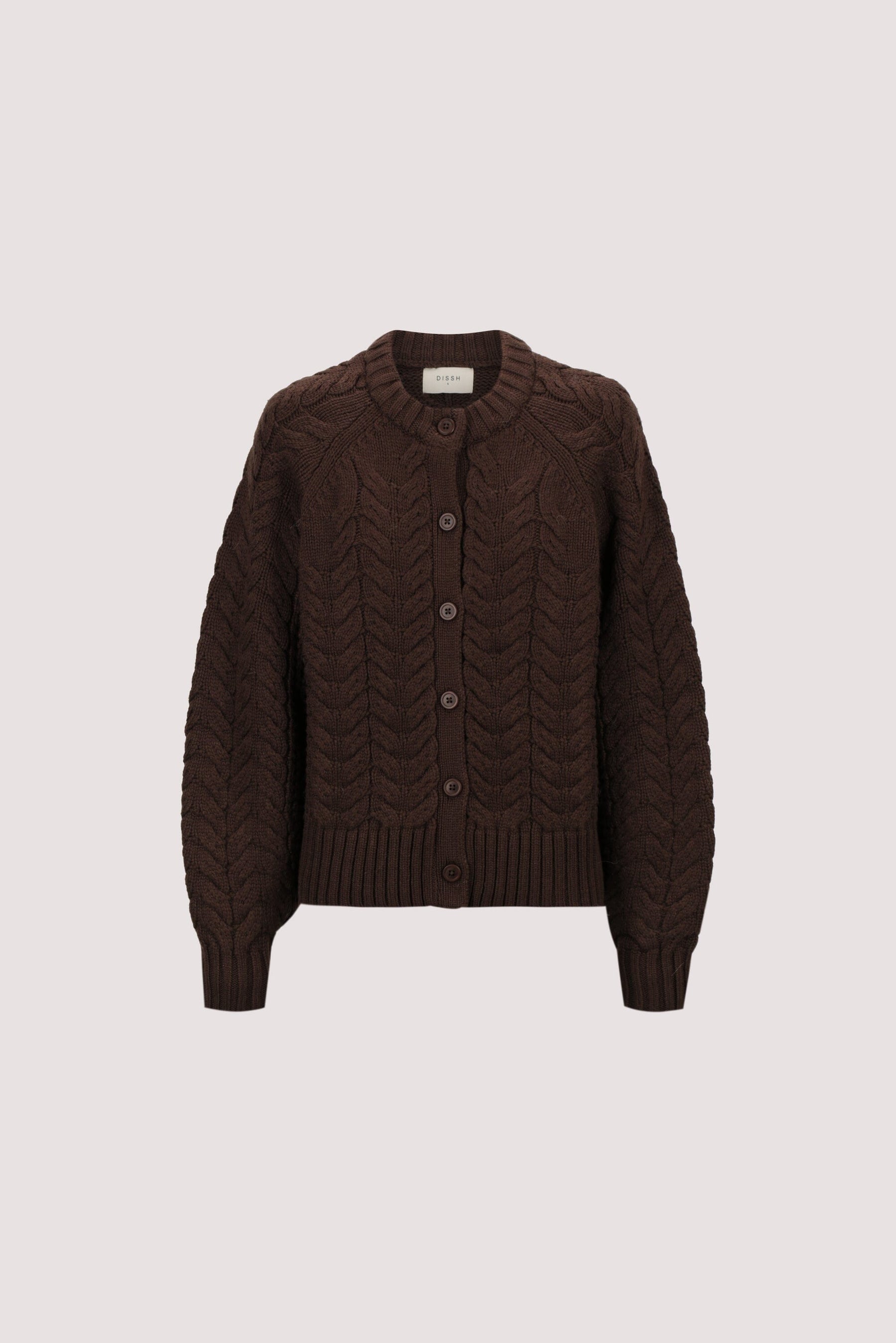 TOM CHOC CABLE KNIT CARDIGAN Clothing DISSH Boutiques 