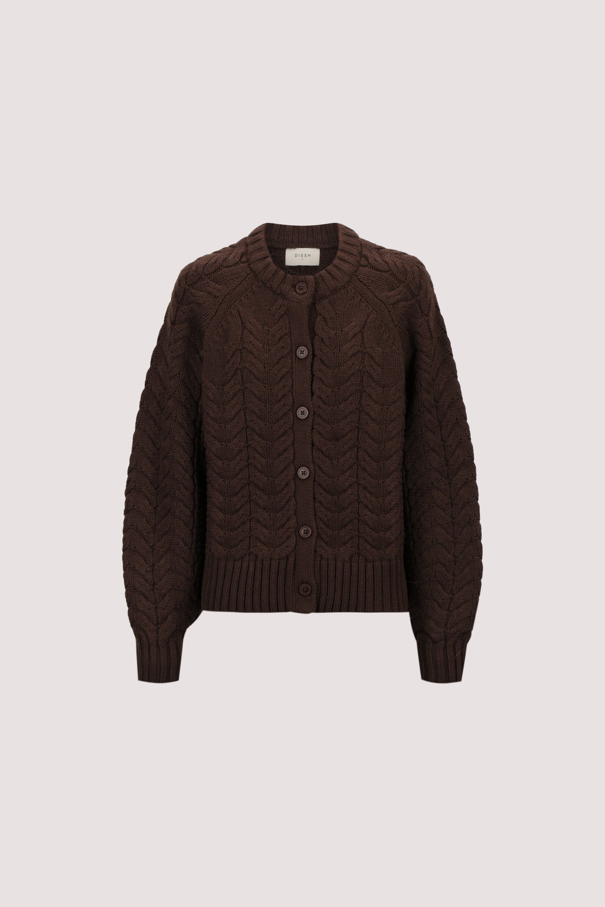 TOM CHOC CABLE KNIT CARDIGAN Clothing DISSH Boutiques 