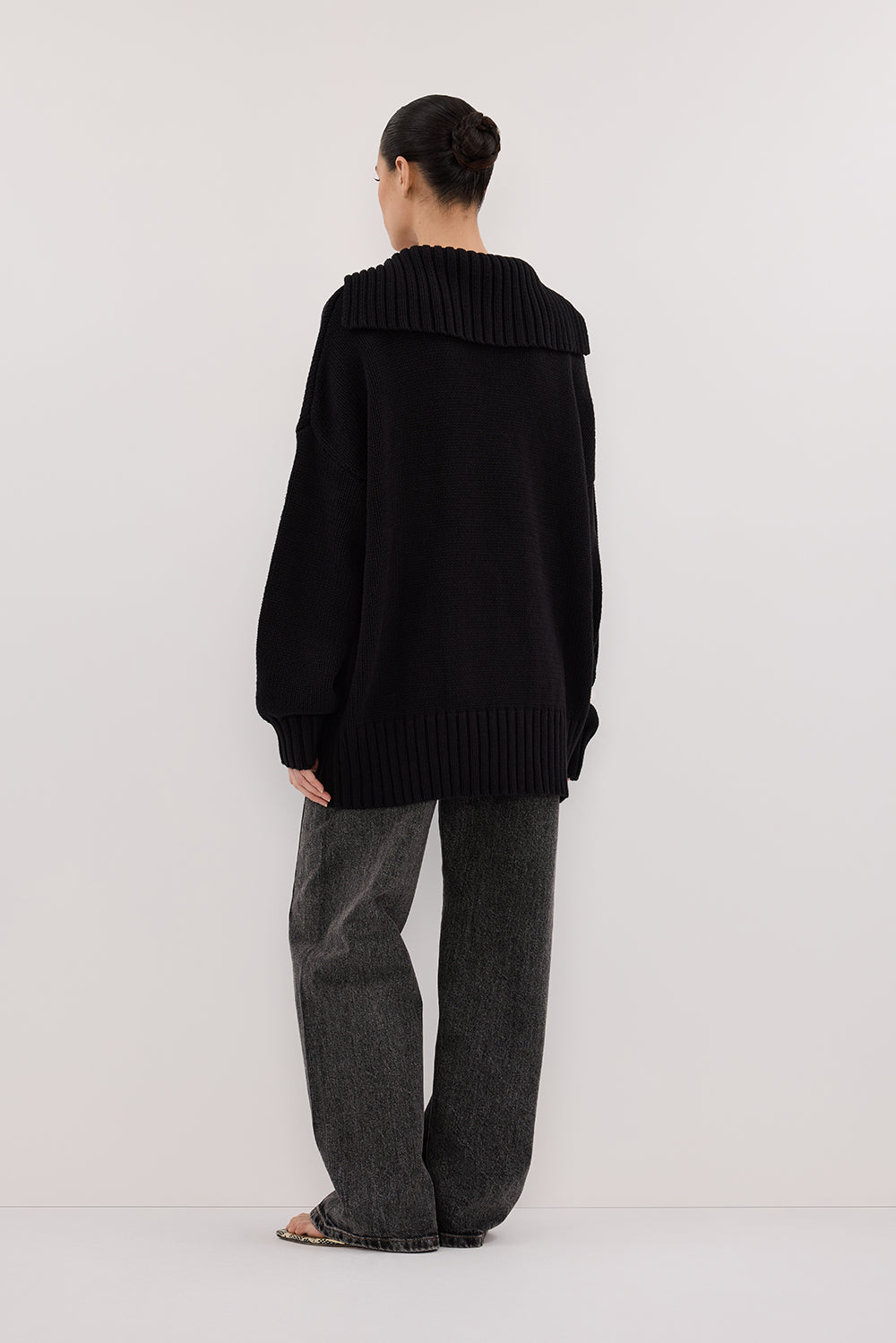 FRANKIE BLACK SAILOR JUMPER Clothing DISSH Boutiques 