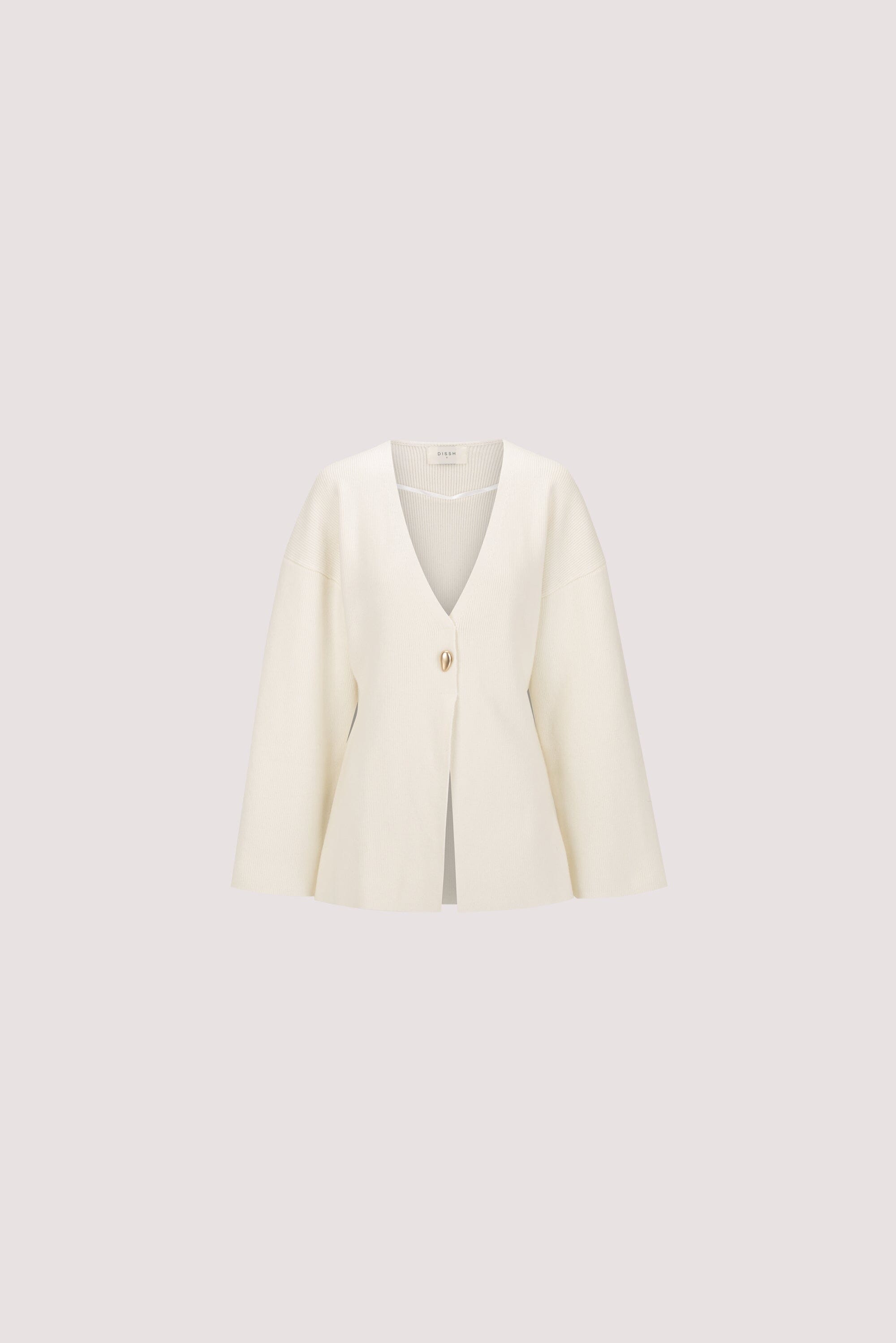 SCOUT CREAM LONG SLEEVE KNIT TOP