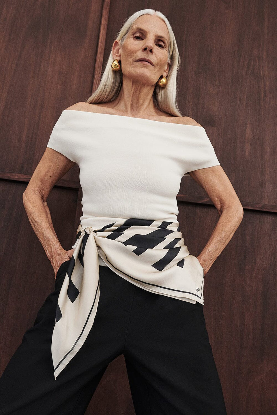 ASTRID PLASTER OFF SHOULDER KNIT TOP Clothing DISSH Boutiques 