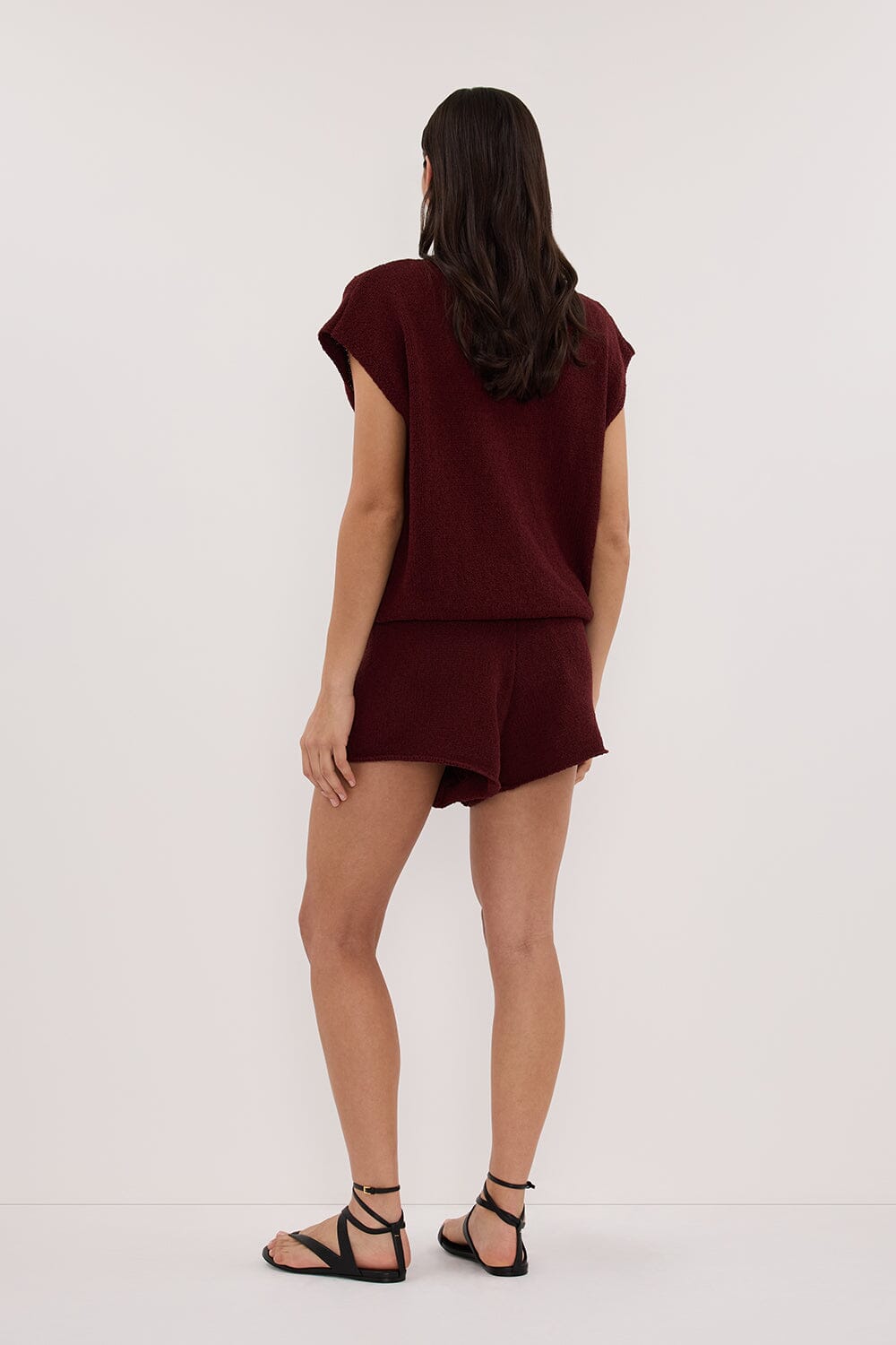 ASPEN SANGRIA KNIT TOP Clothing DISSH Boutiques 
