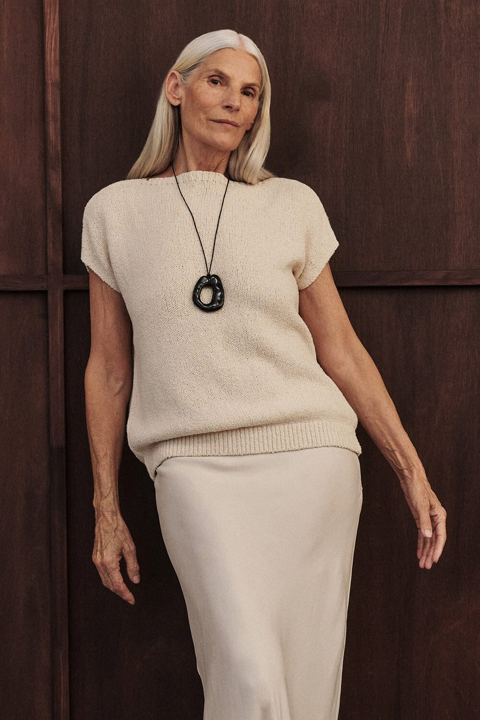 ASPEN SANDSTONE KNIT TOP Clothing DISSH Boutiques XS SANDSTONE 