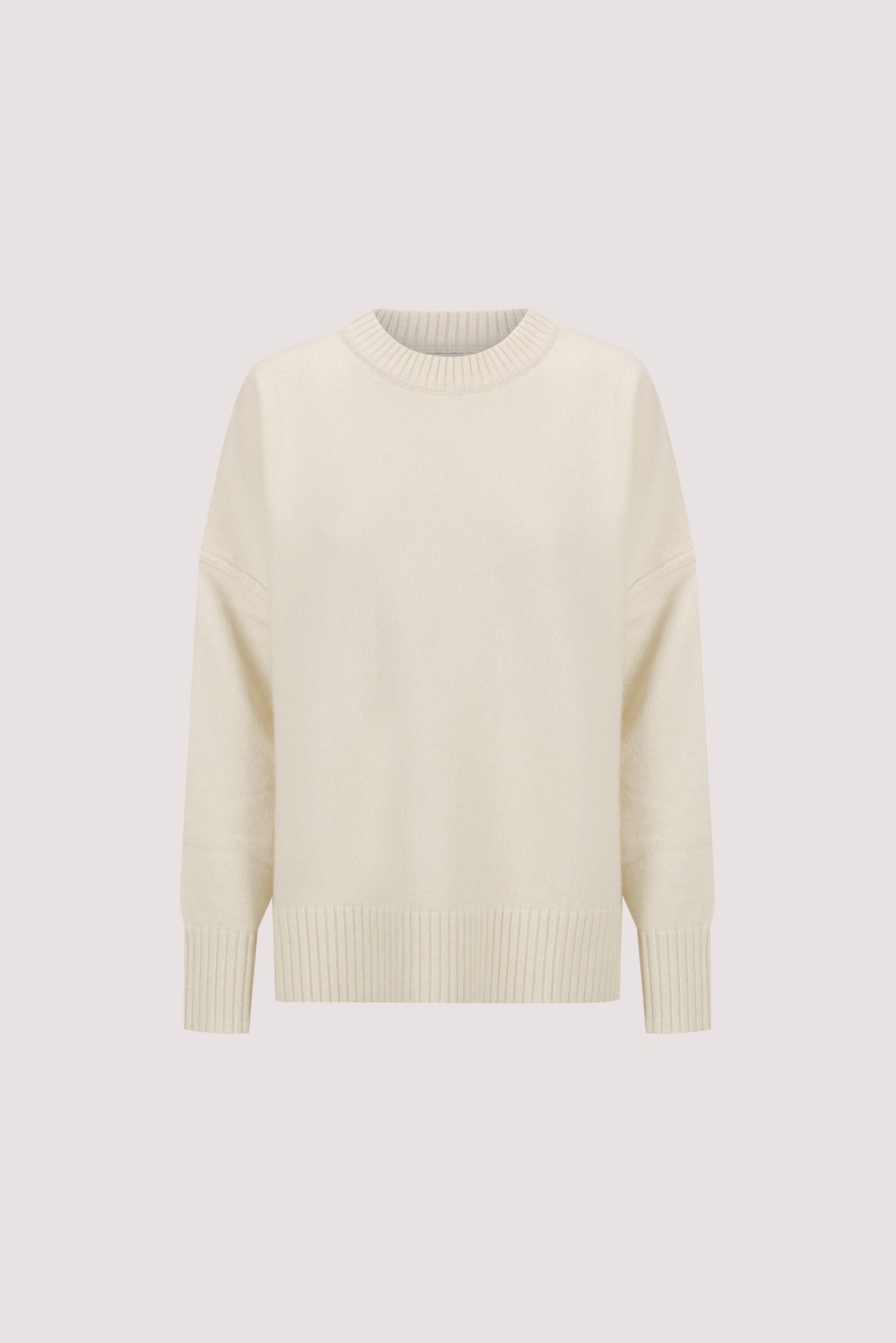 PAIGE CREAM WOOL KNIT JUMPER Clothing DISSH Boutiques 