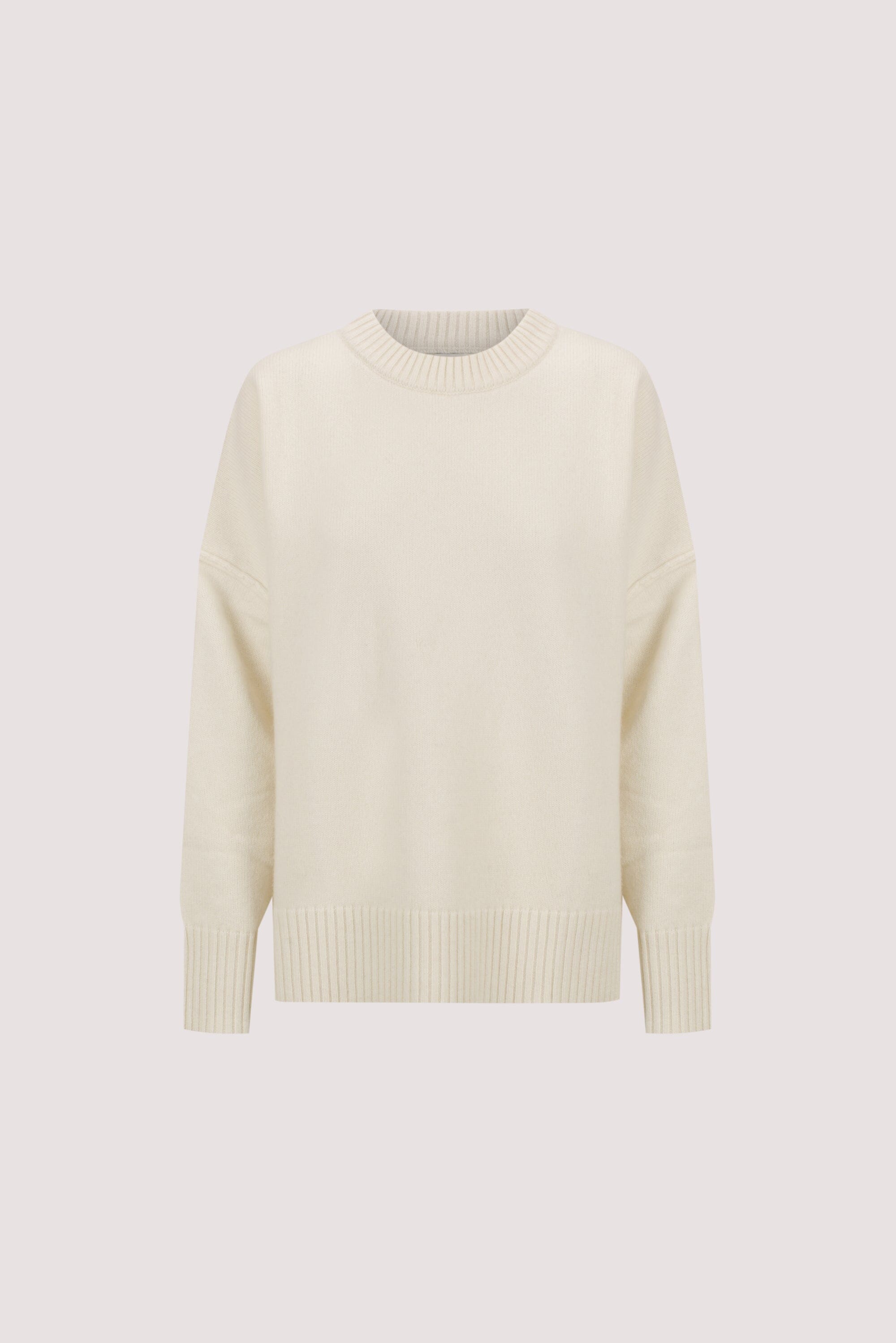 PAIGE CREAM WOOL KNIT JUMPER Clothing DISSH Boutiques 