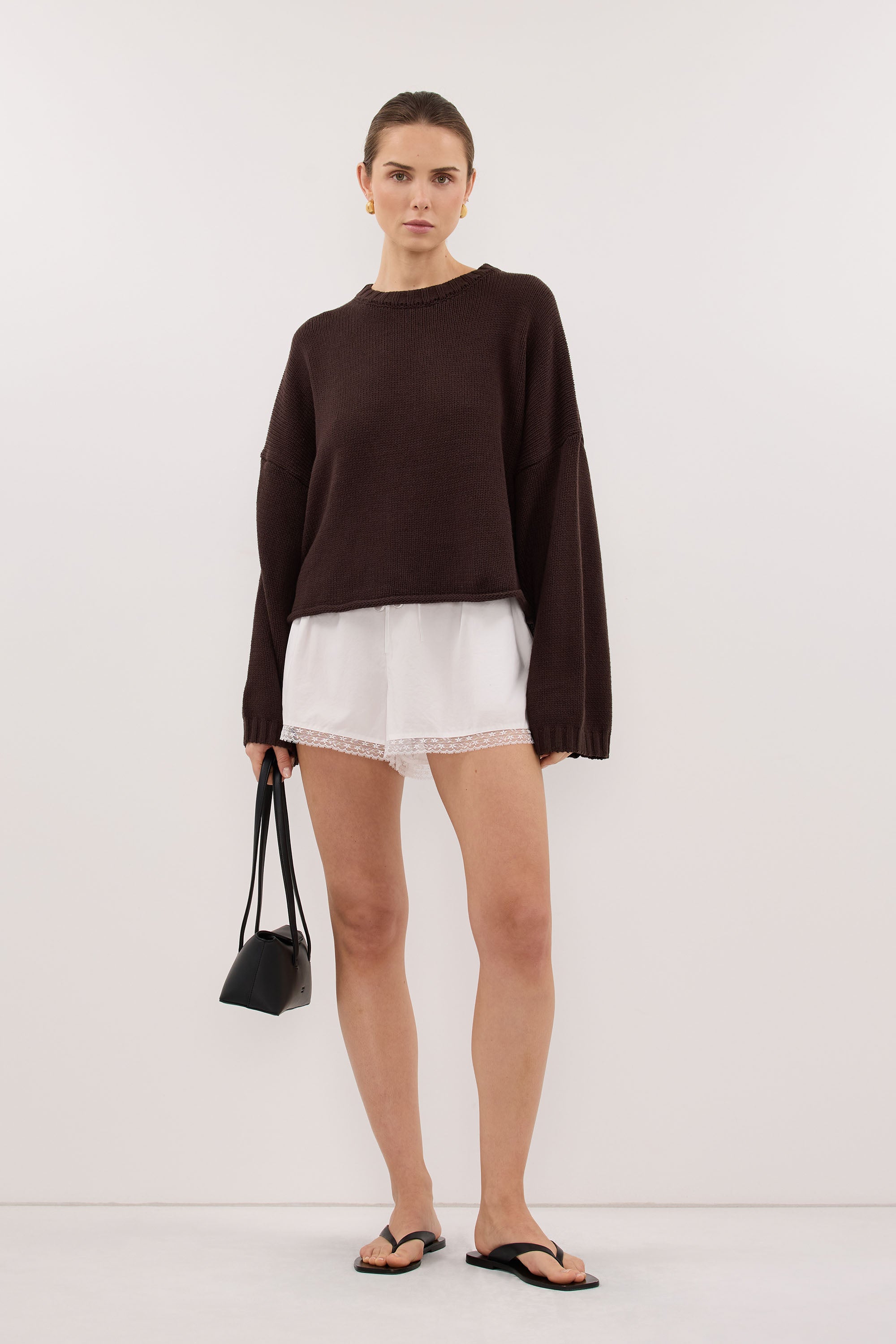 BAY CHOC KNIT JUMPER
