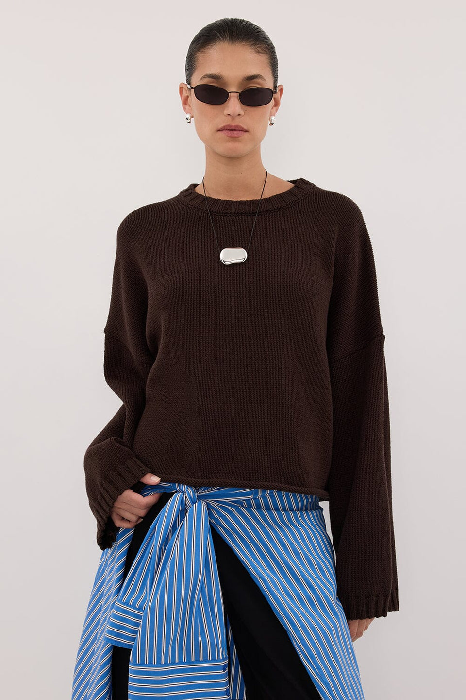 BAY CHOC KNIT JUMPER Clothing DISSH Boutiques 