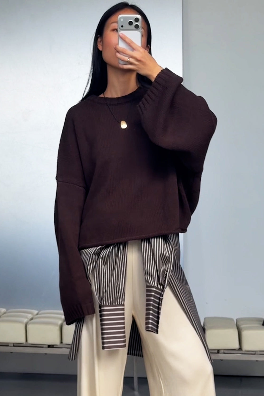 BAY CHOC KNIT JUMPER