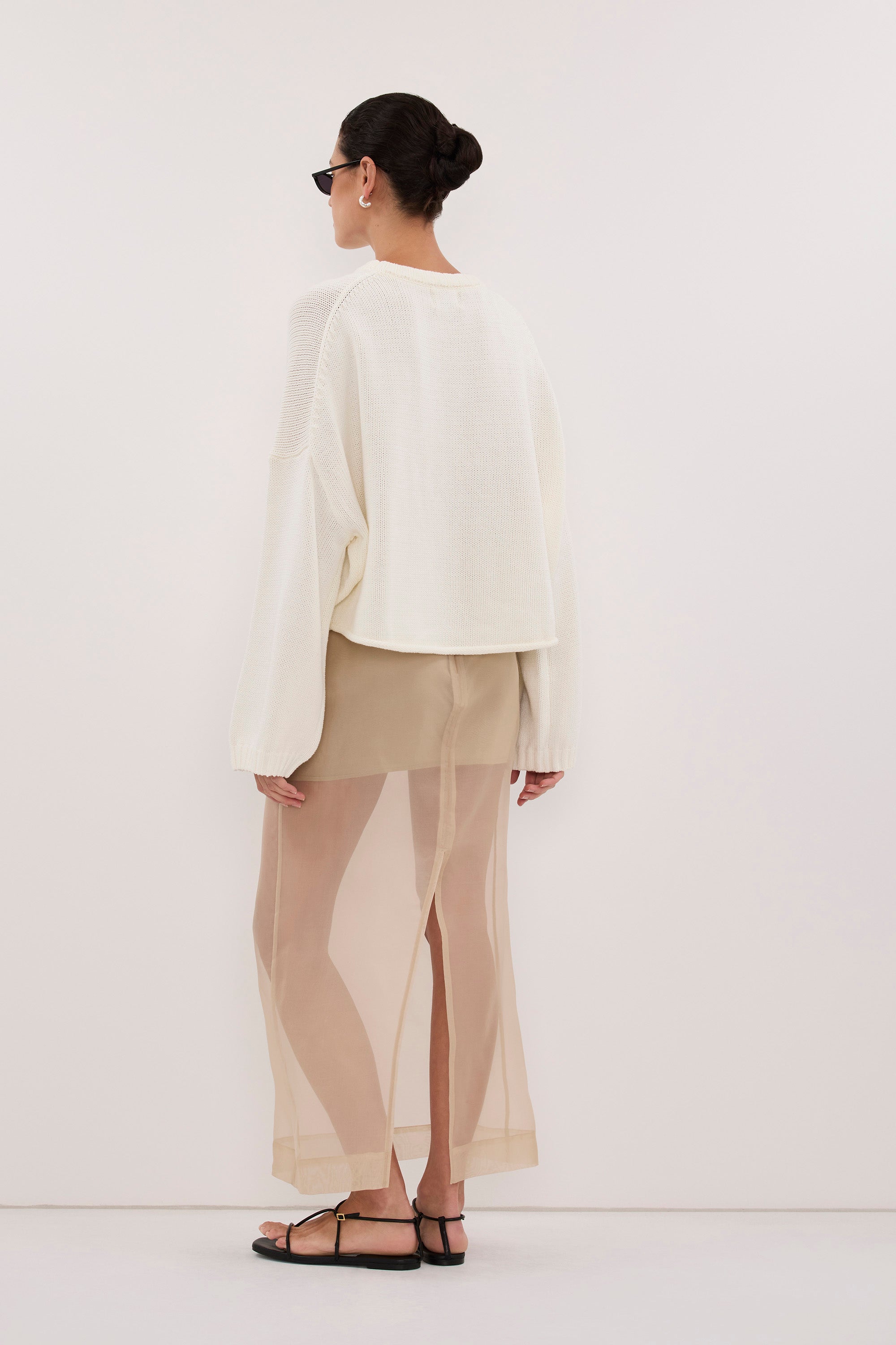 BAY IVORY KNIT JUMPER