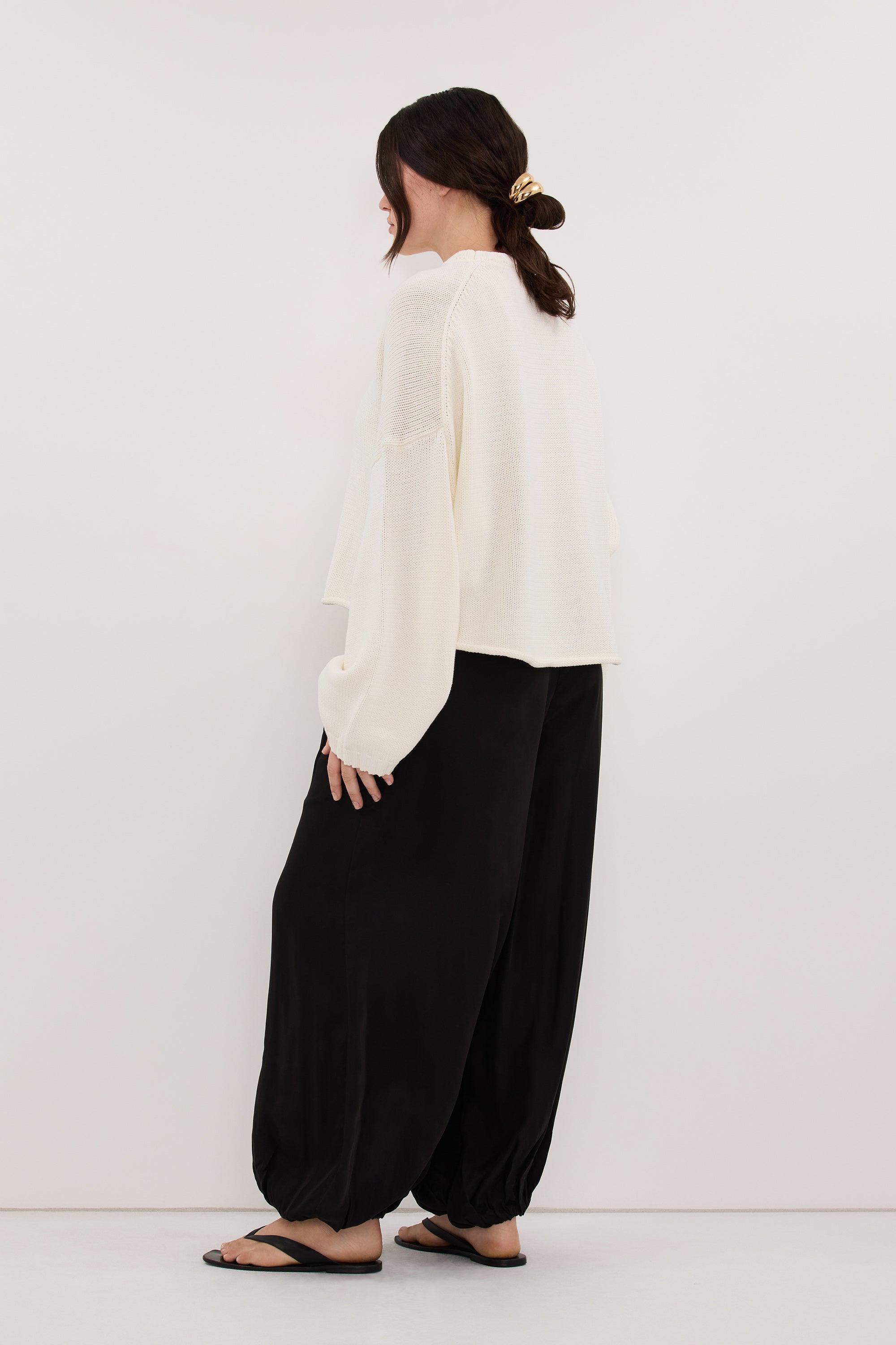 BAY IVORY KNIT JUMPER