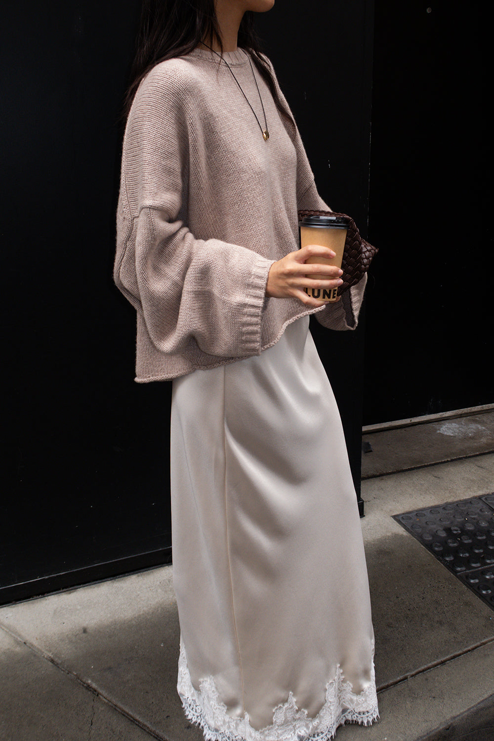 BAY TAUPE KNIT JUMPER