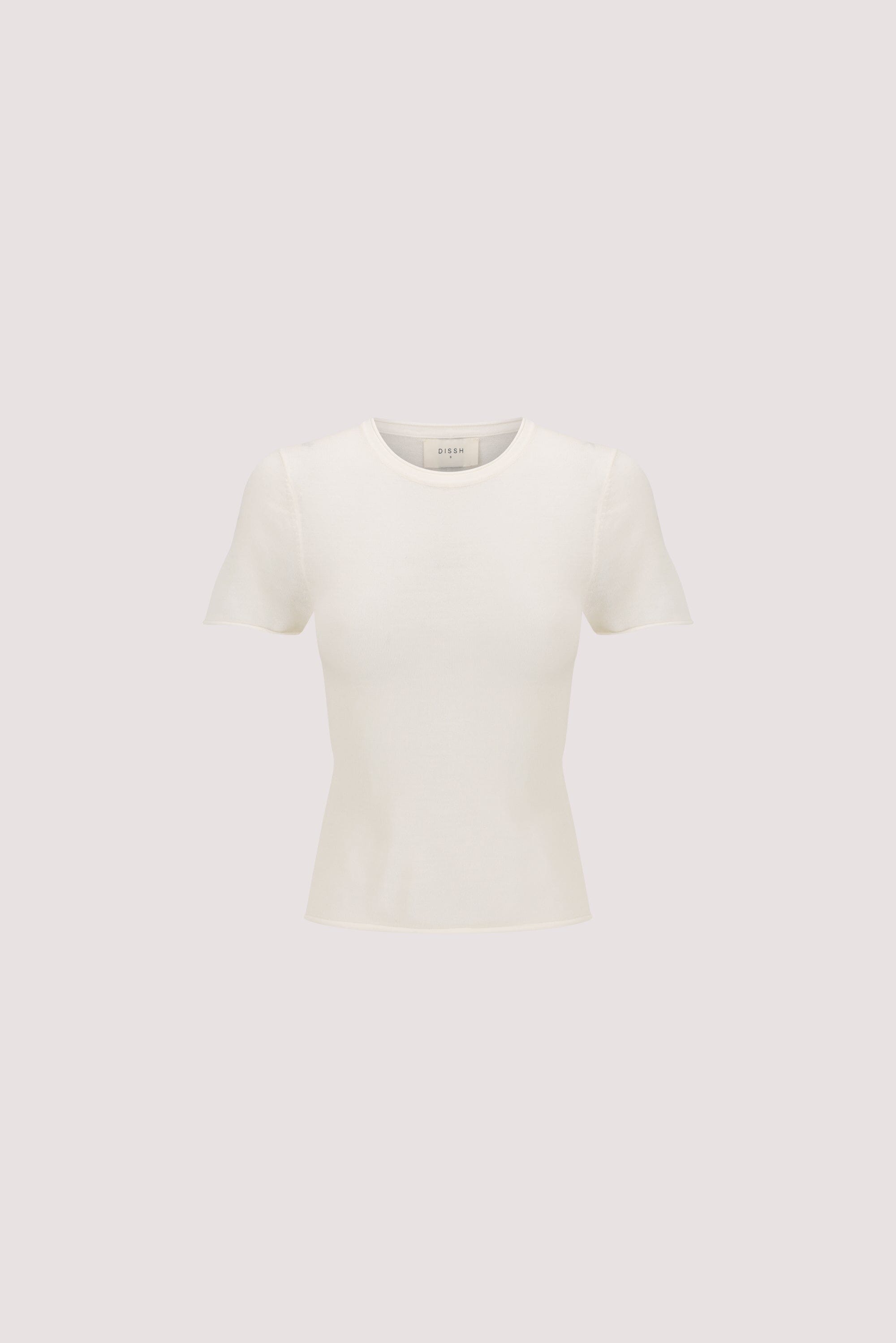 DUKE OFF WHITE MERINO KNIT BABY TEE Clothing DISSH Boutiques 