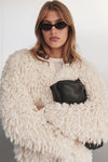 LANA CREAM LONGLINE KNIT CARDIGAN