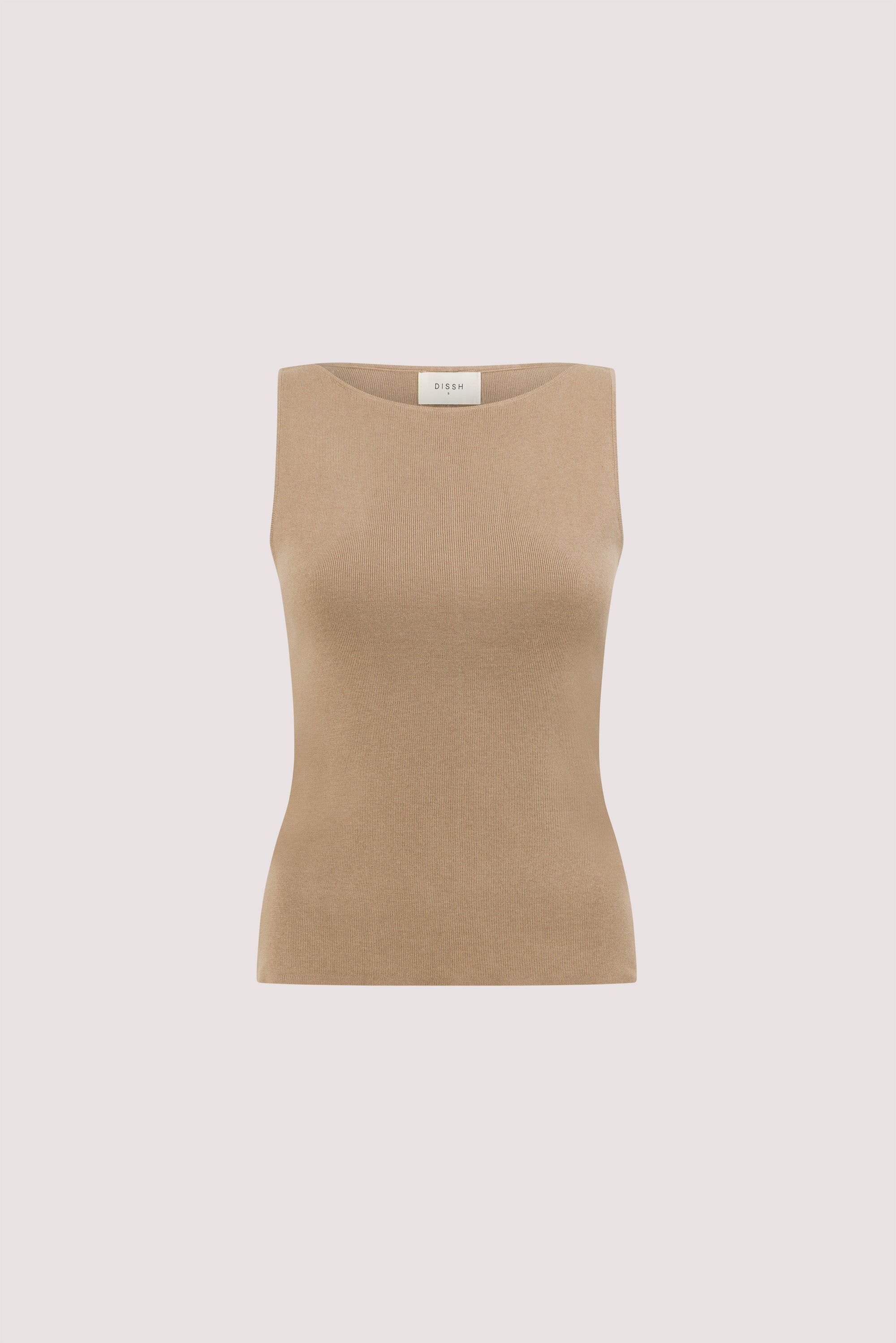 SABRE OAT KNIT BOAT NECK TANK