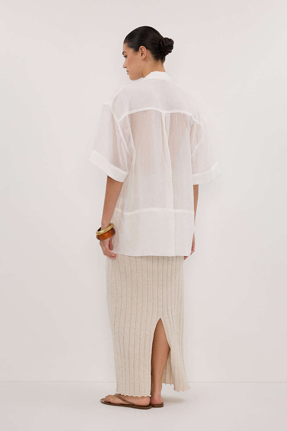 REM STONE KNIT MIDI SKIRT Clothing DISSH Boutiques 
