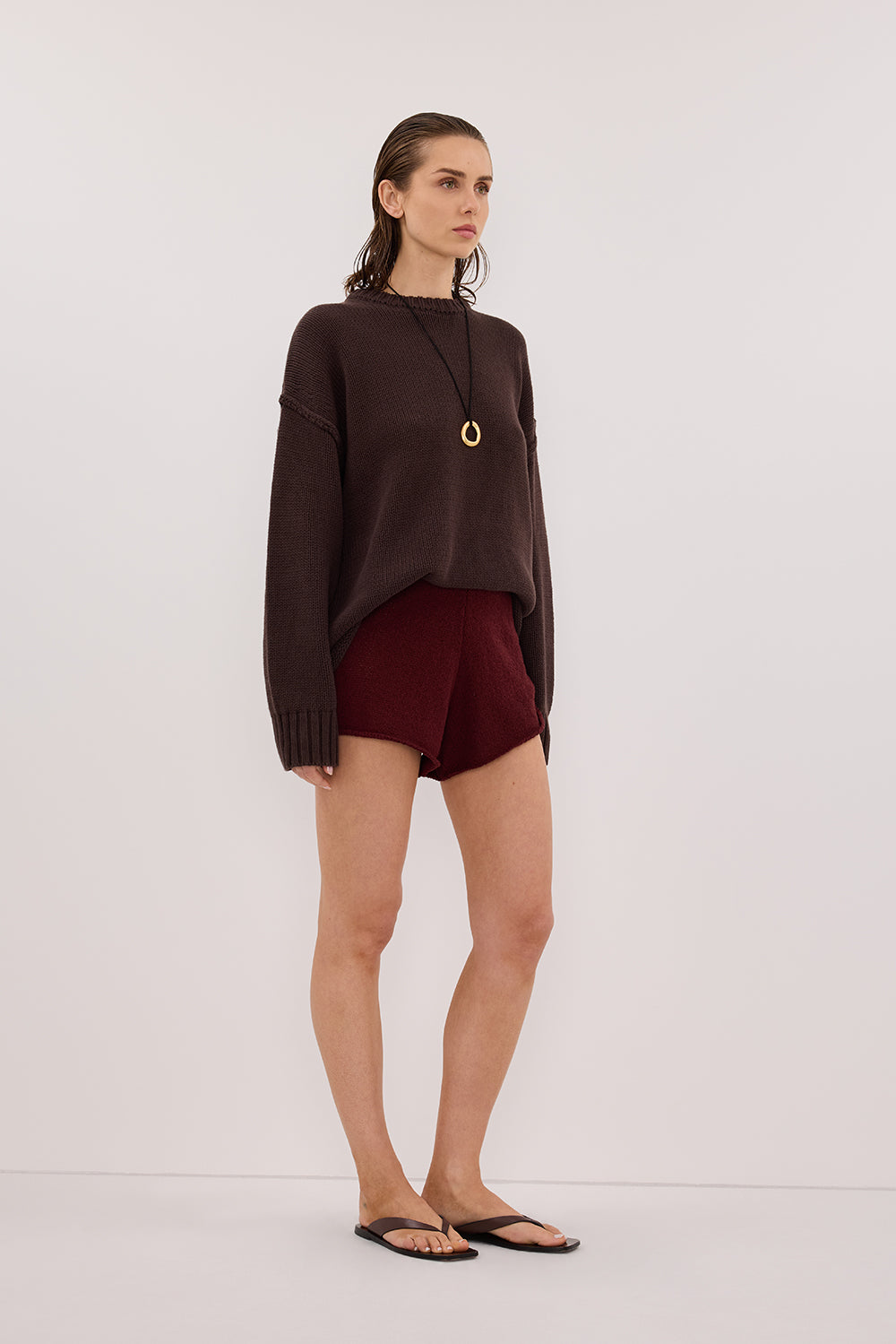 ASPEN SANGRIA KNIT SHORT