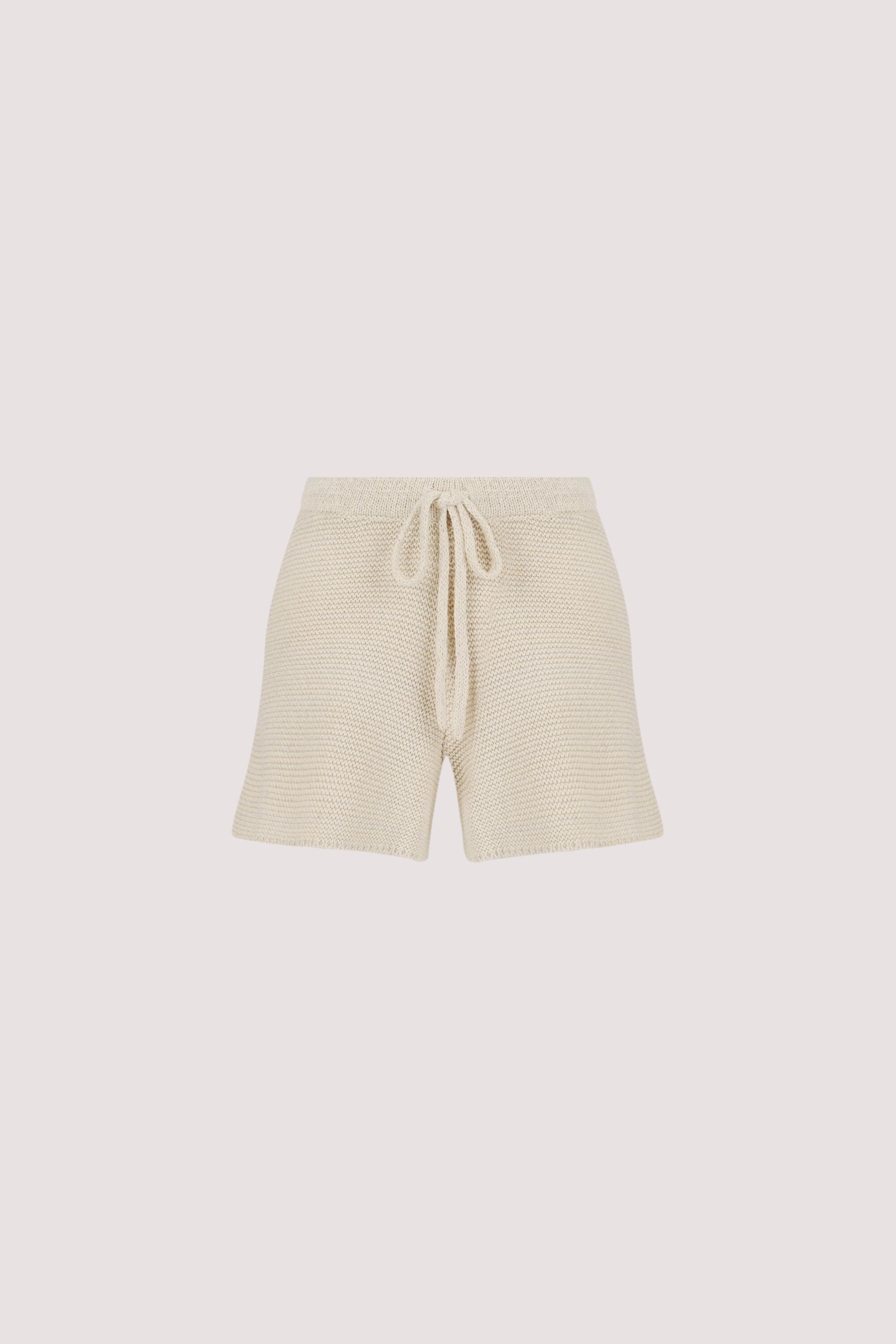 PEARL NATURAL KNIT SHORT