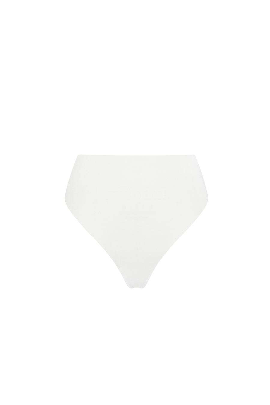 BASE OFF WHITE HIGH WAIST BRIEF Clothing DISSH Boutiques 