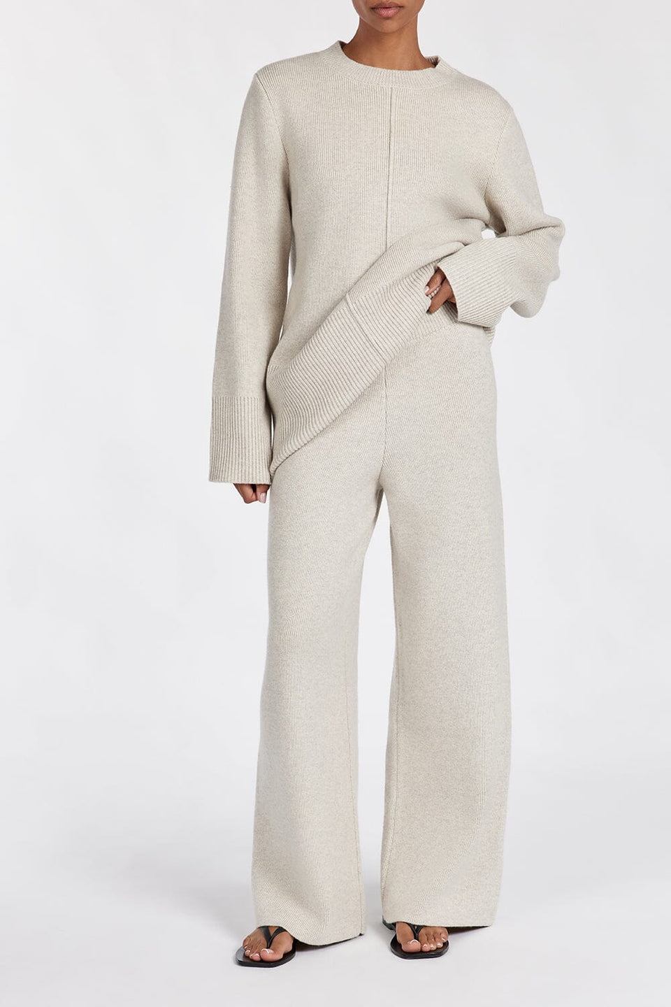 CLEMENCE OAT MARLE KNIT PANT Clothing DISSH Boutiques 
