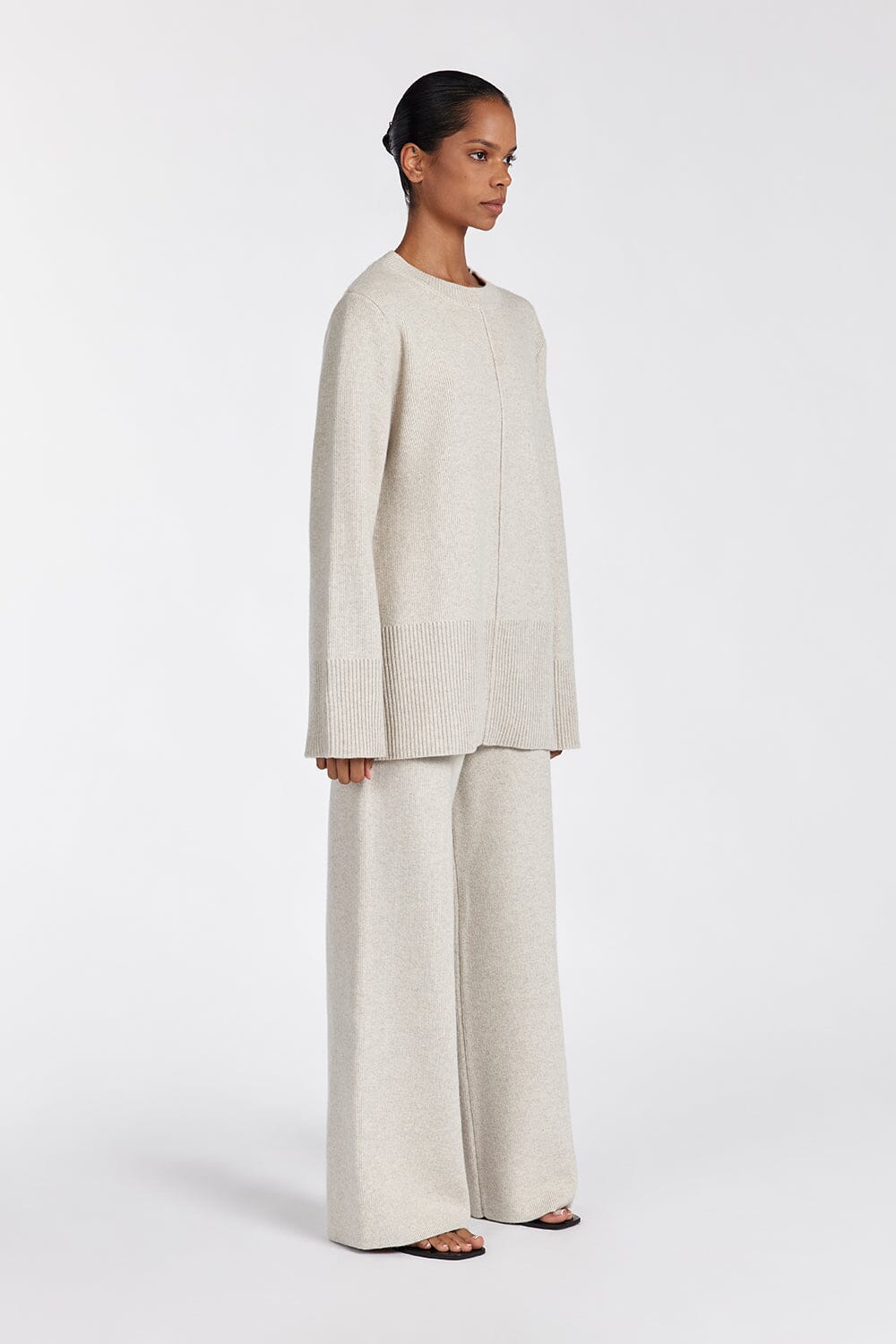 CLEMENCE OAT MARLE KNIT PANT Clothing DISSH Boutiques 