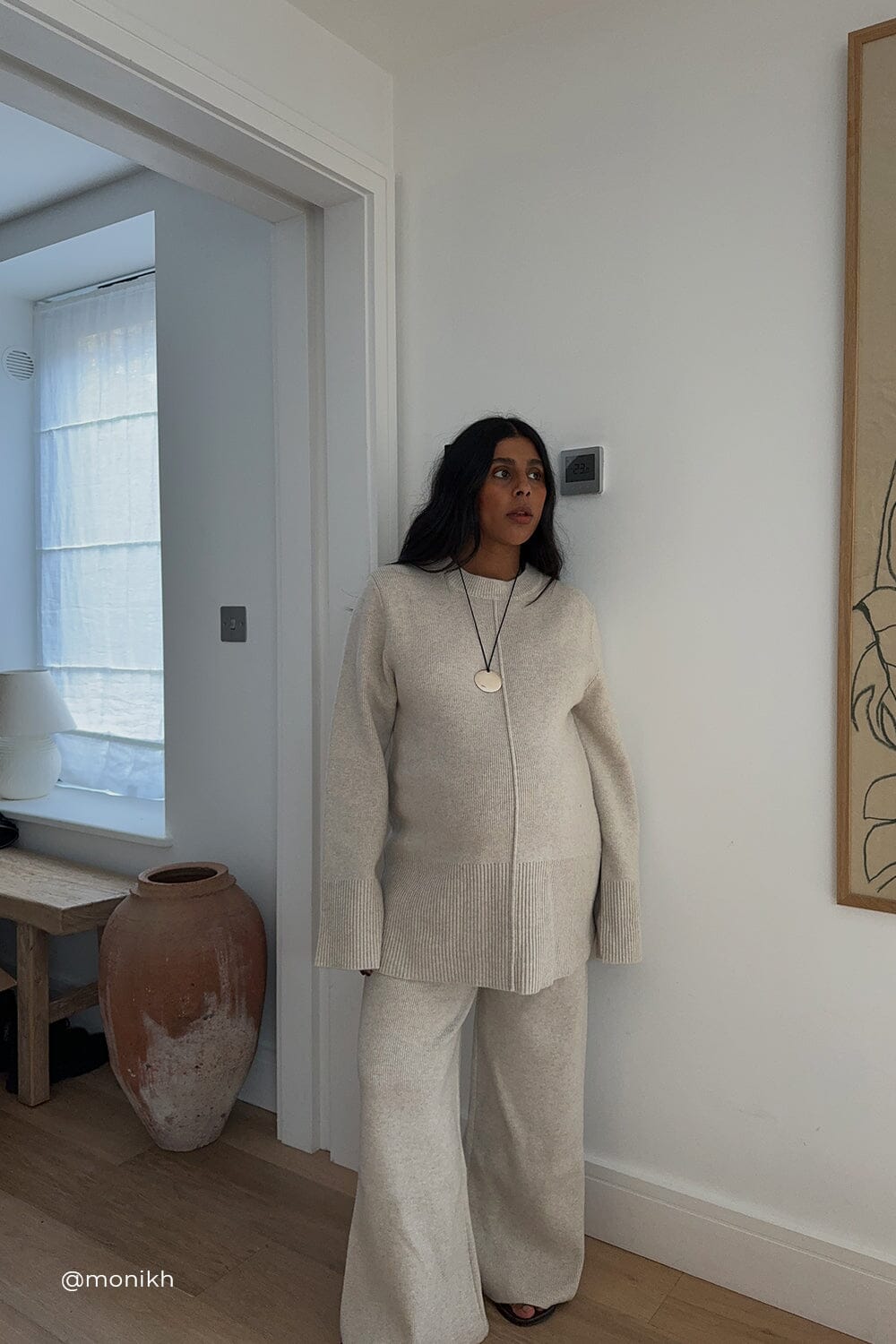 CLEMENCE OAT MARLE KNIT PANT Clothing DISSH Boutiques 