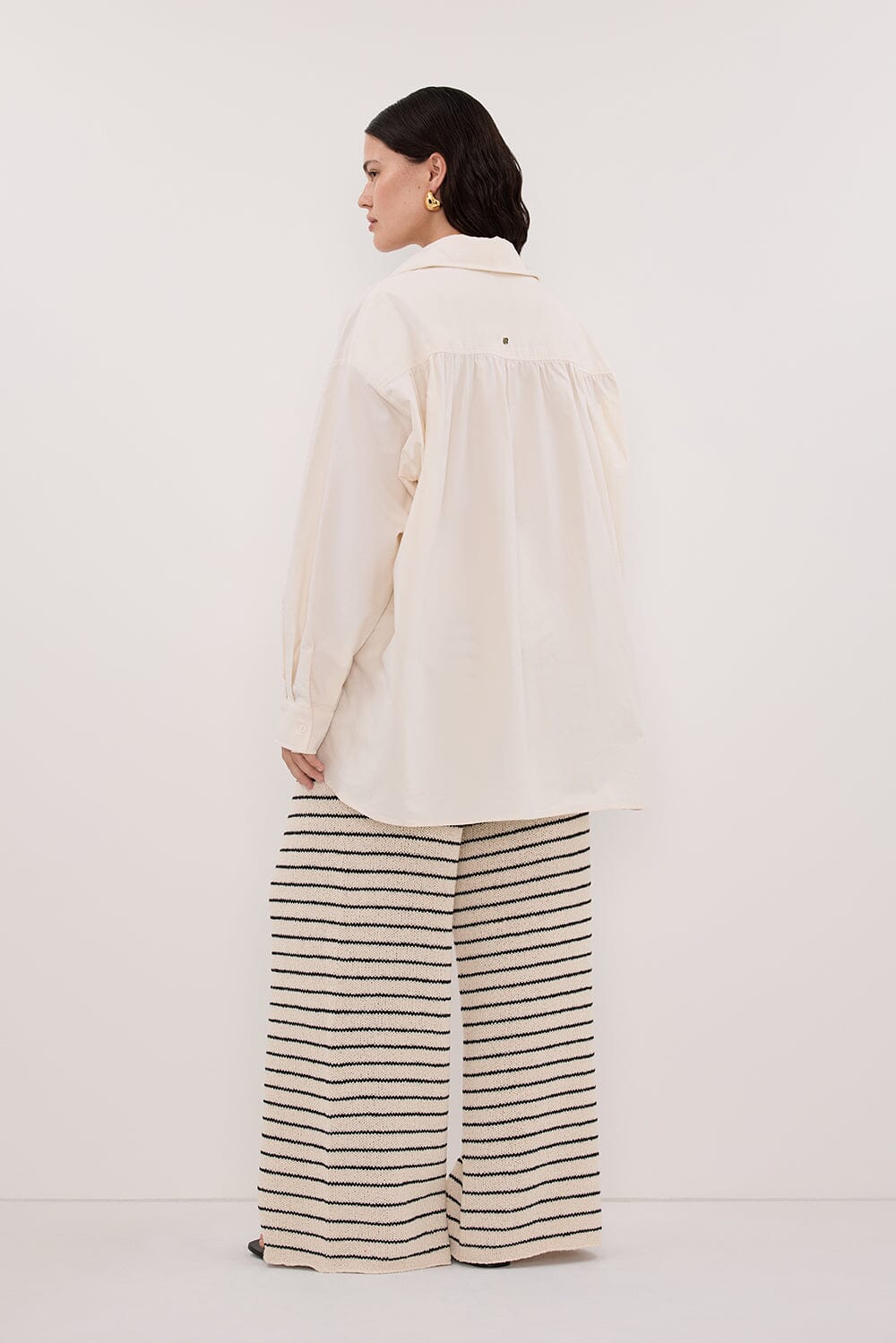 ASPEN SANDSTONE STRIPE KNIT PANT