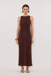 BLOOM CHOC CROCHET KNIT MAXI DRESS - PRE ORDER