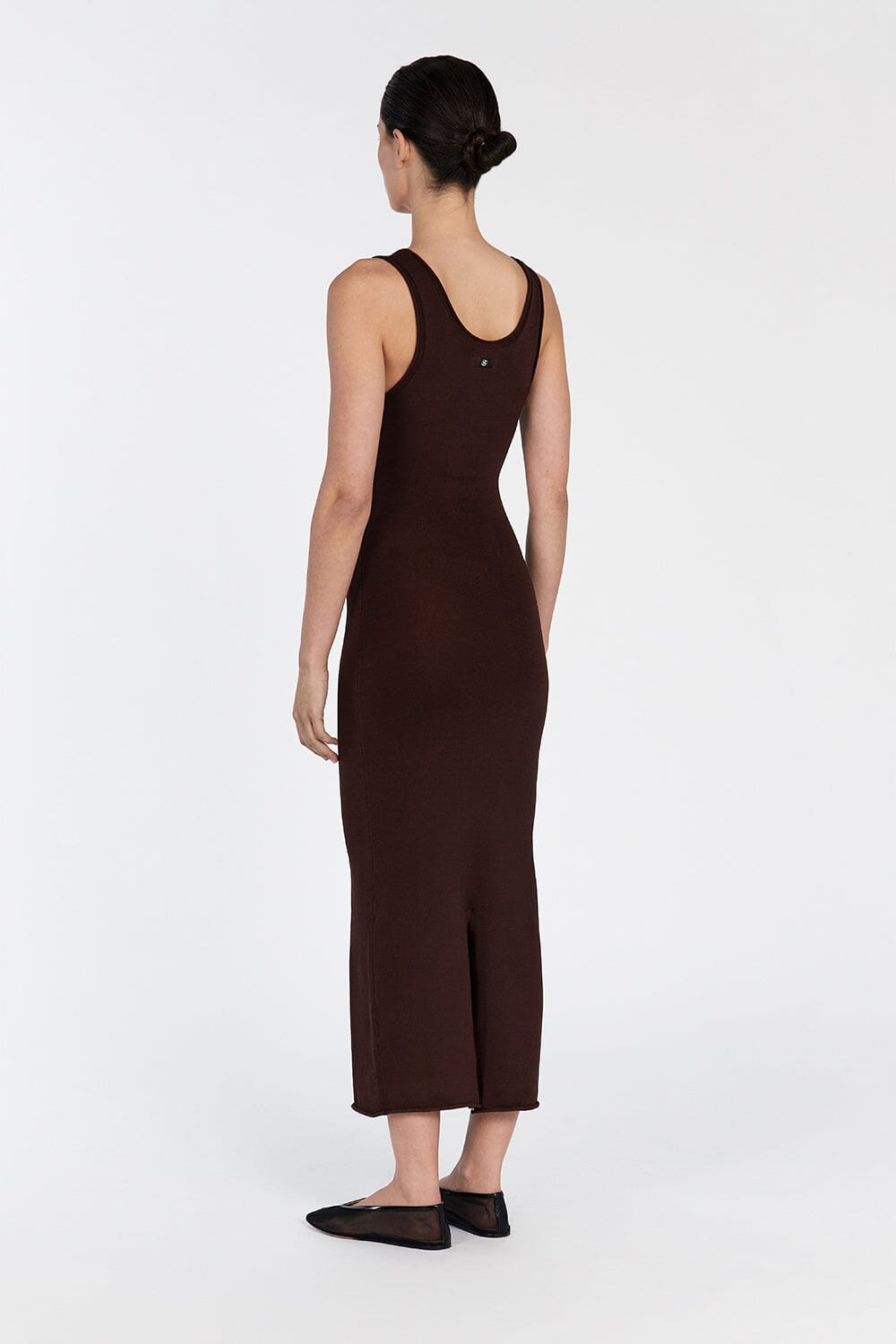 ROMA CHOC MAXI DRESS Clothing DISSH Boutiques 