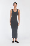 ROMA DARK GREY MARLE MAXI DRESS