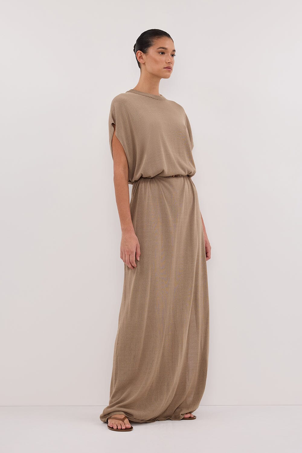 JACKI SAGE OVERSIZED KNIT MAXI DRESS Clothing DISSH Boutiques 